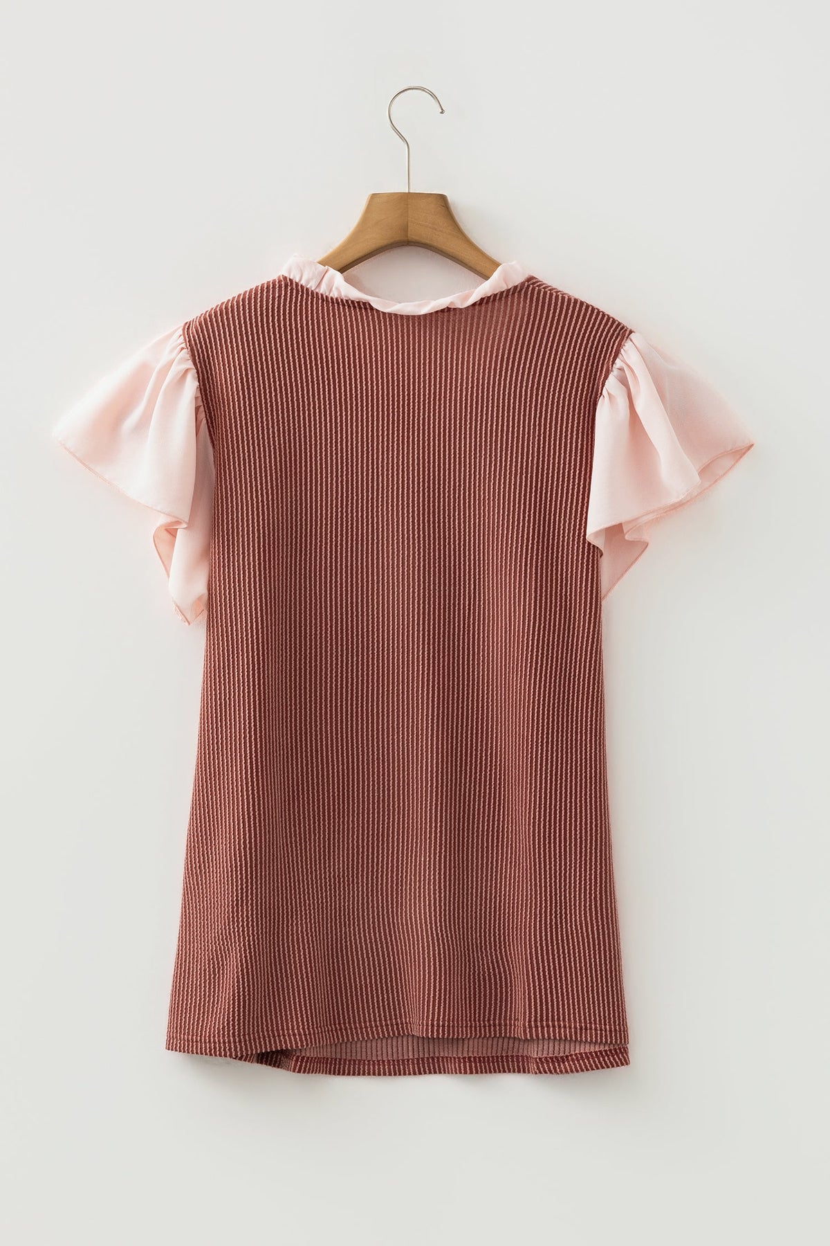 Ranch Day Contrast Ribbed Top