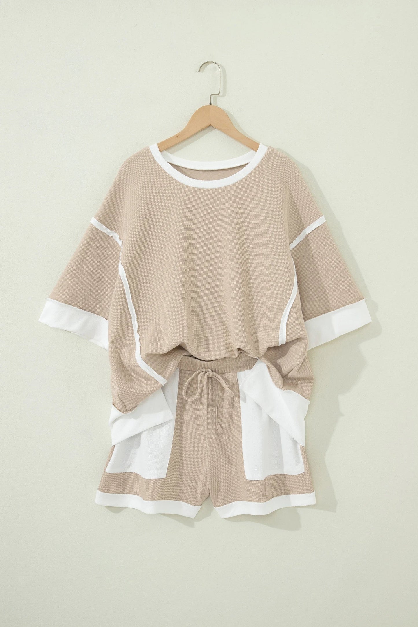 Sundown Raw Edge Shorts Set