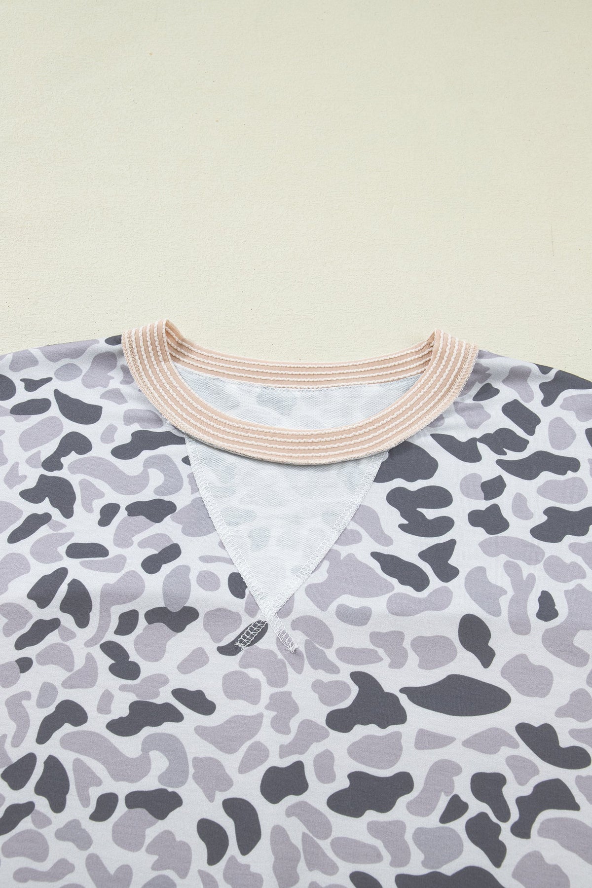 Dust & Dove Camo Knit Tee