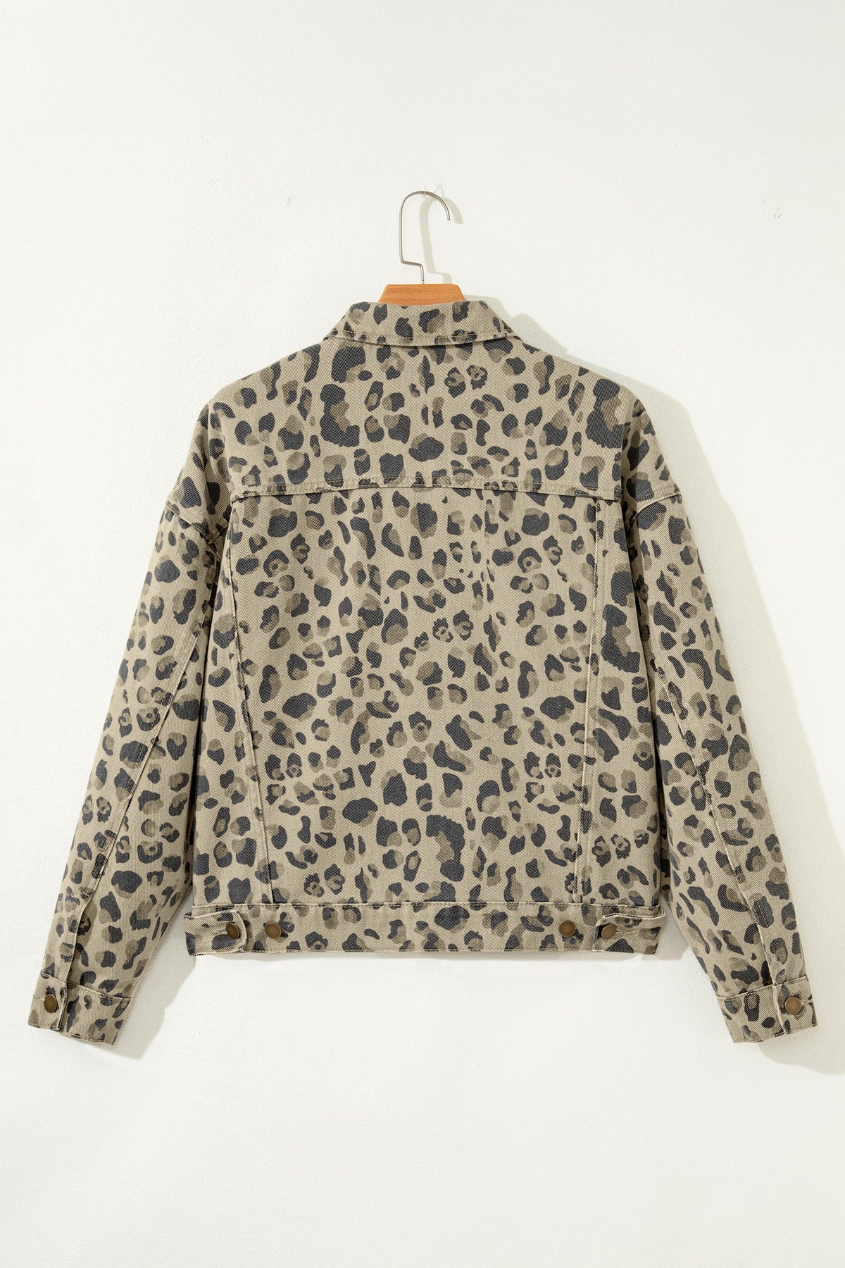 Wild Heart Leopard Denim Jacket