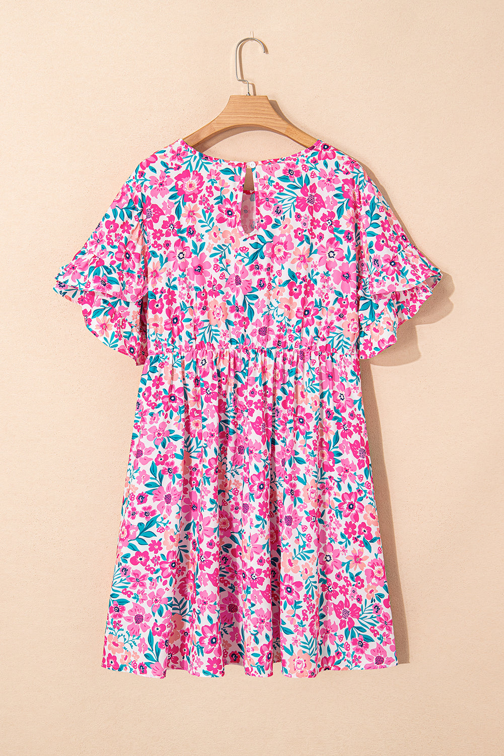 Sweet Magnolia Floral Mini Dress