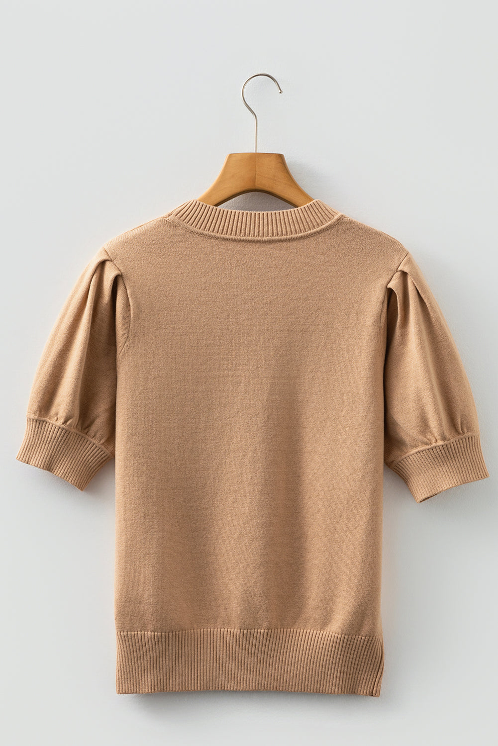 Sundown Puff Sleeve Knit Top
