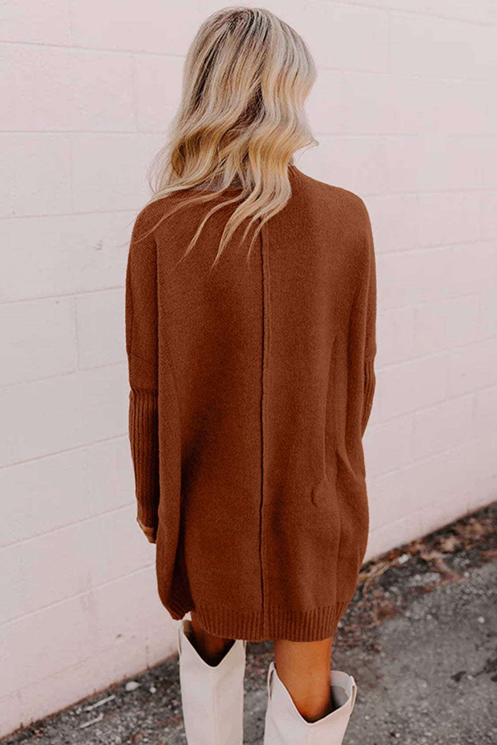 Saddlewood Ribbed Sweater Dress