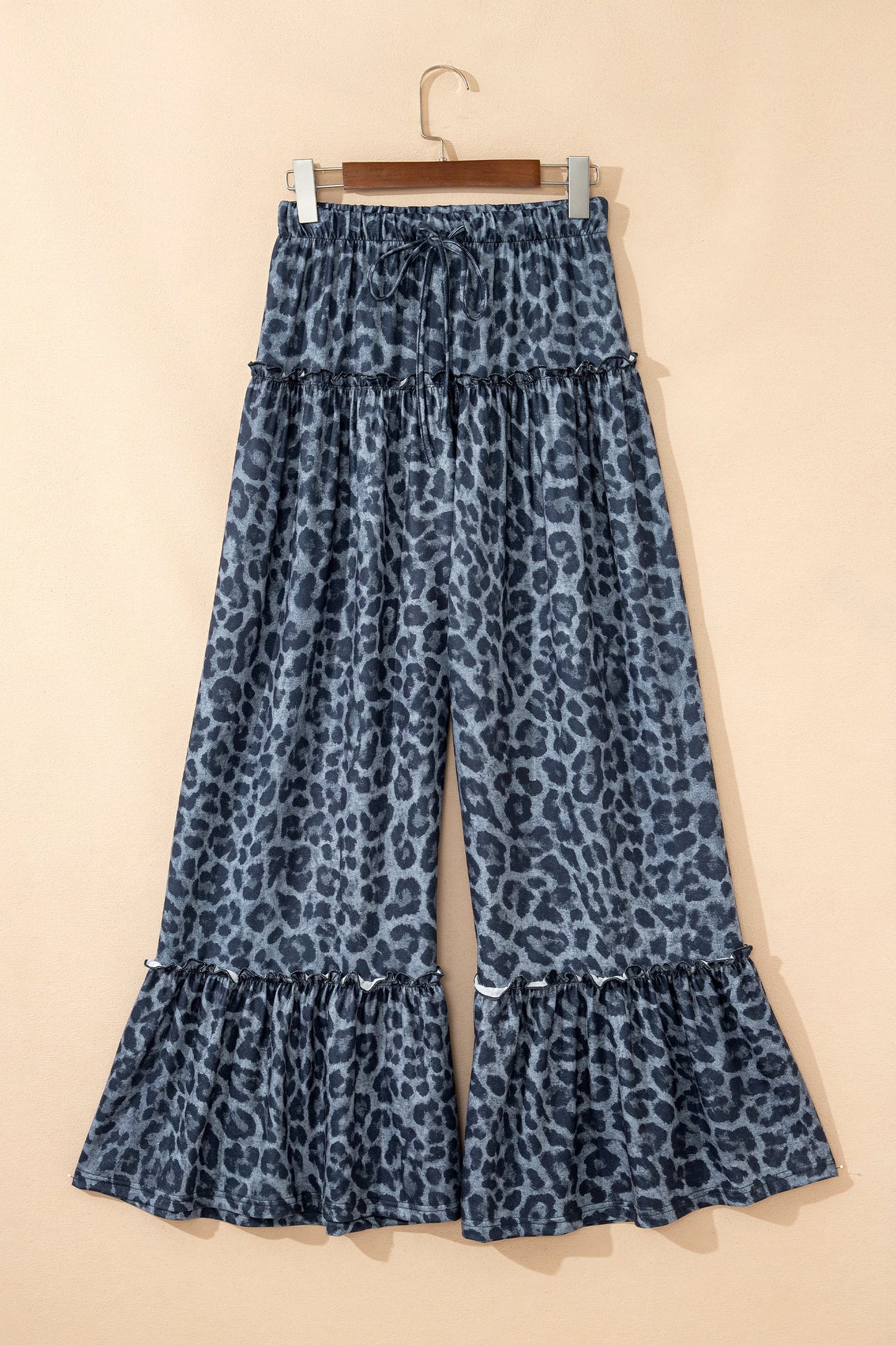 Wild Side Leopard Wide Leg Pants