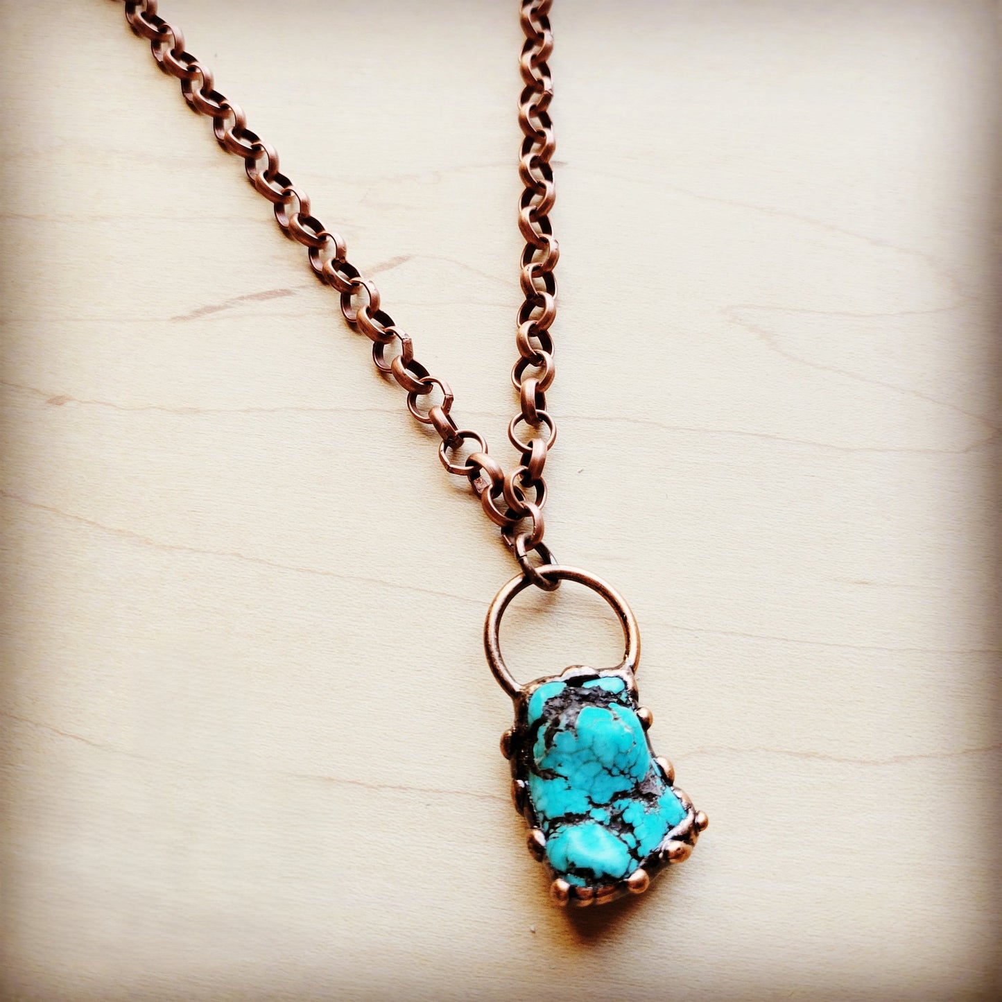 The Copper Canyon Turquoise Necklace