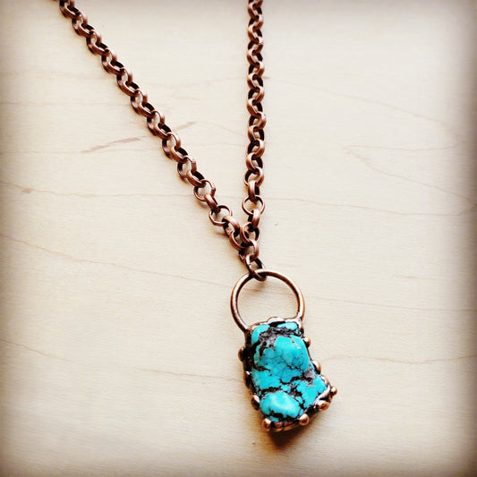 The Copper Canyon Turquoise Necklace