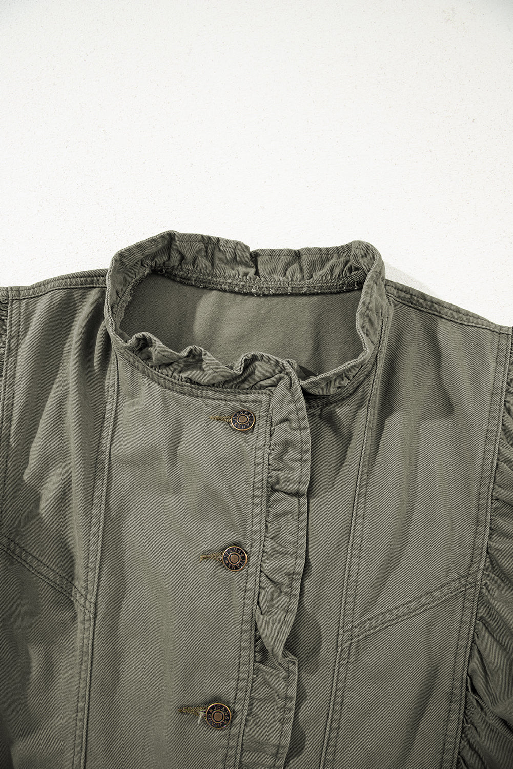 Sagebrush Ruffle Utility Vest