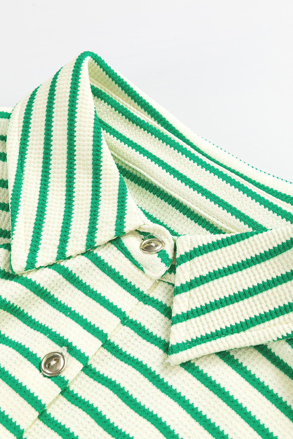 Sage Stripe Tie-Waist Romper