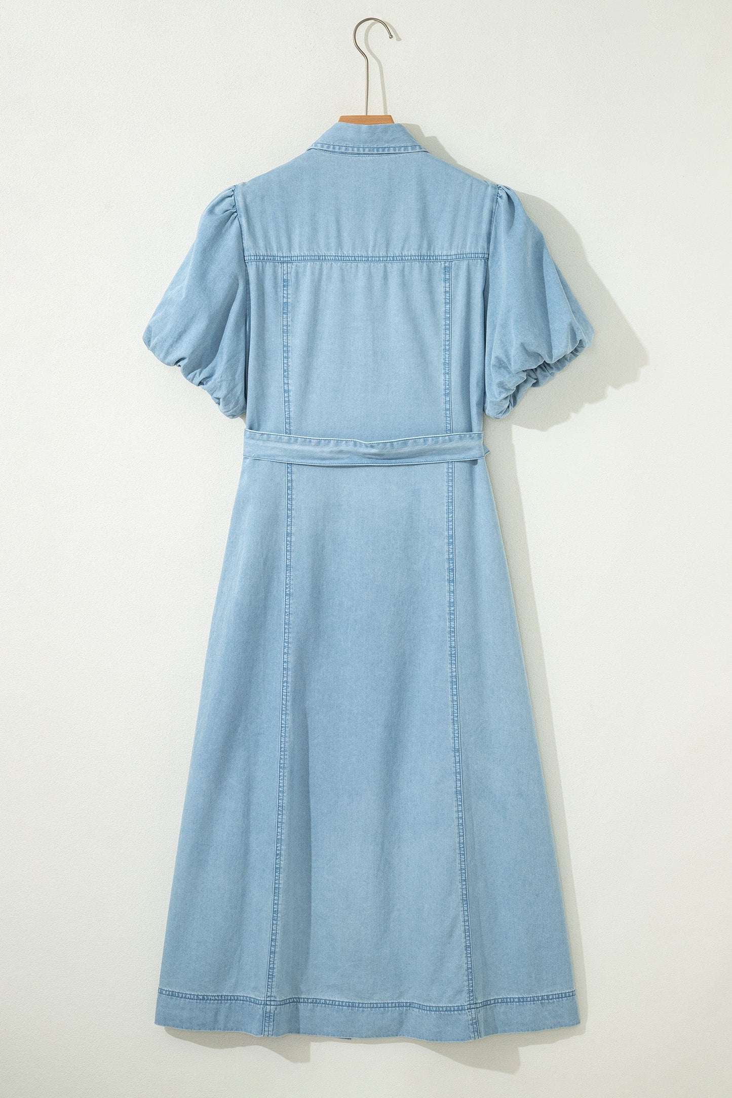 The Stockyards Denim Midi Dress