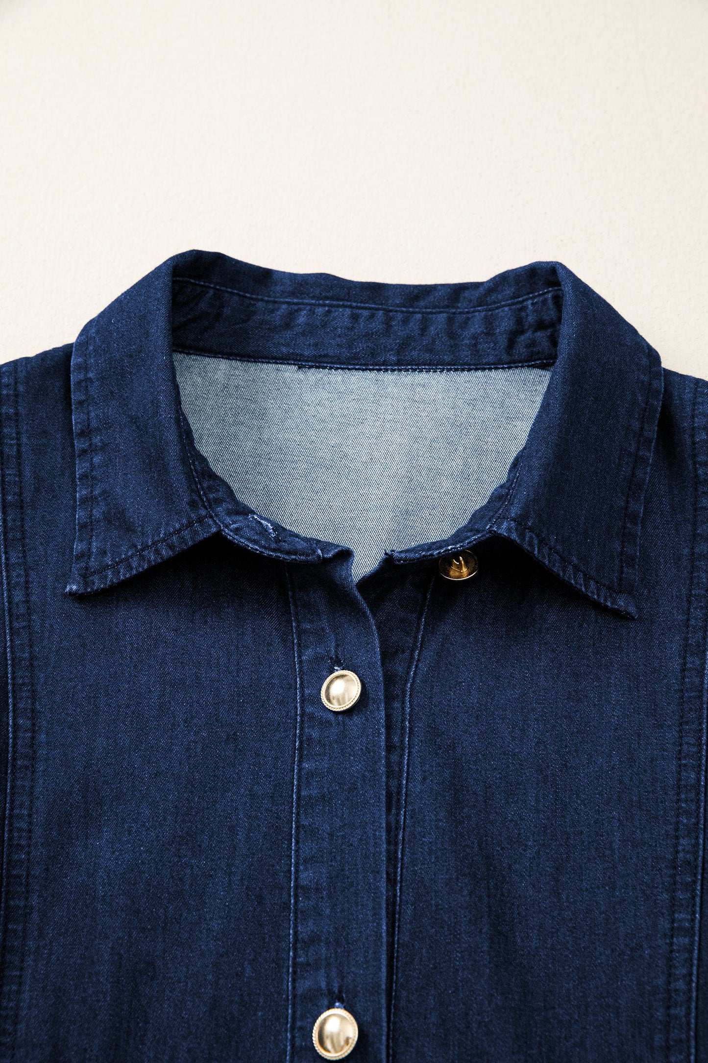 The Stockyards Denim Midi Dress