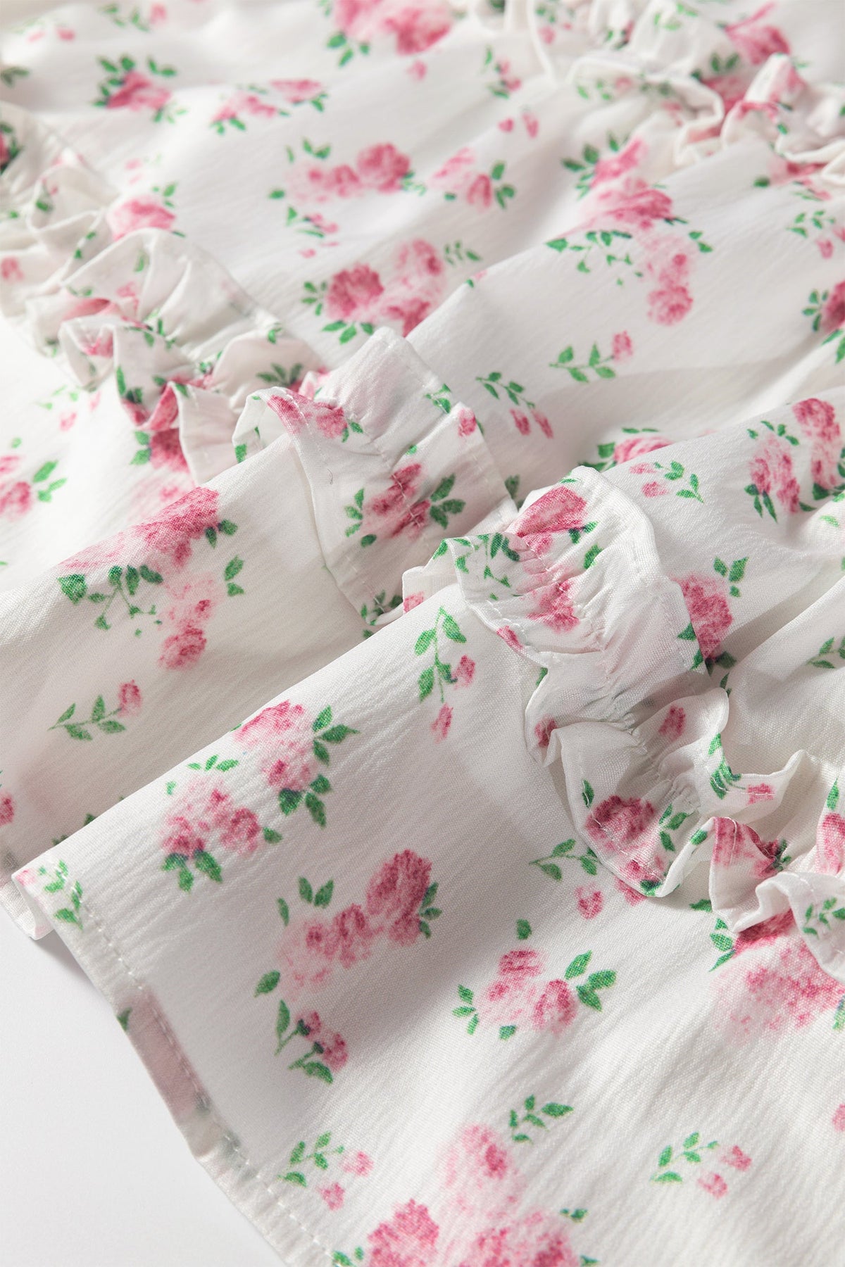 Wildflower Romance Ruffle Mini Dress
