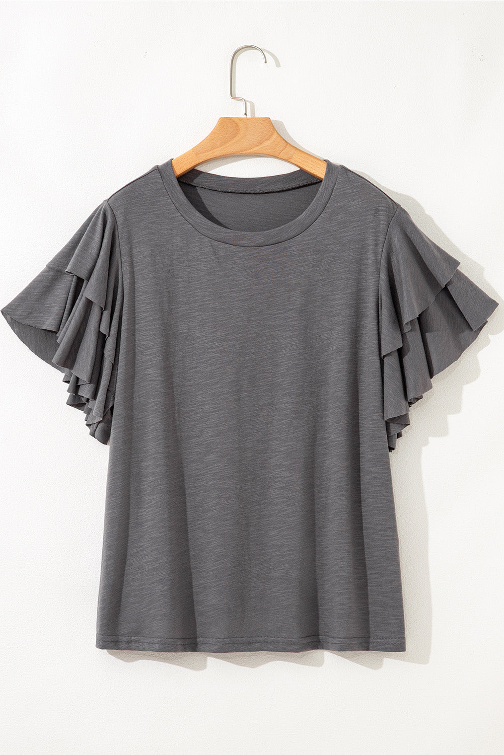 Everyday Ruffle Sleeve Tee
