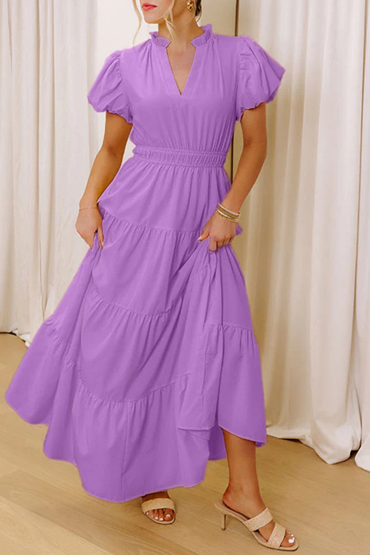 Southern Grace Tiered Maxi Dress
