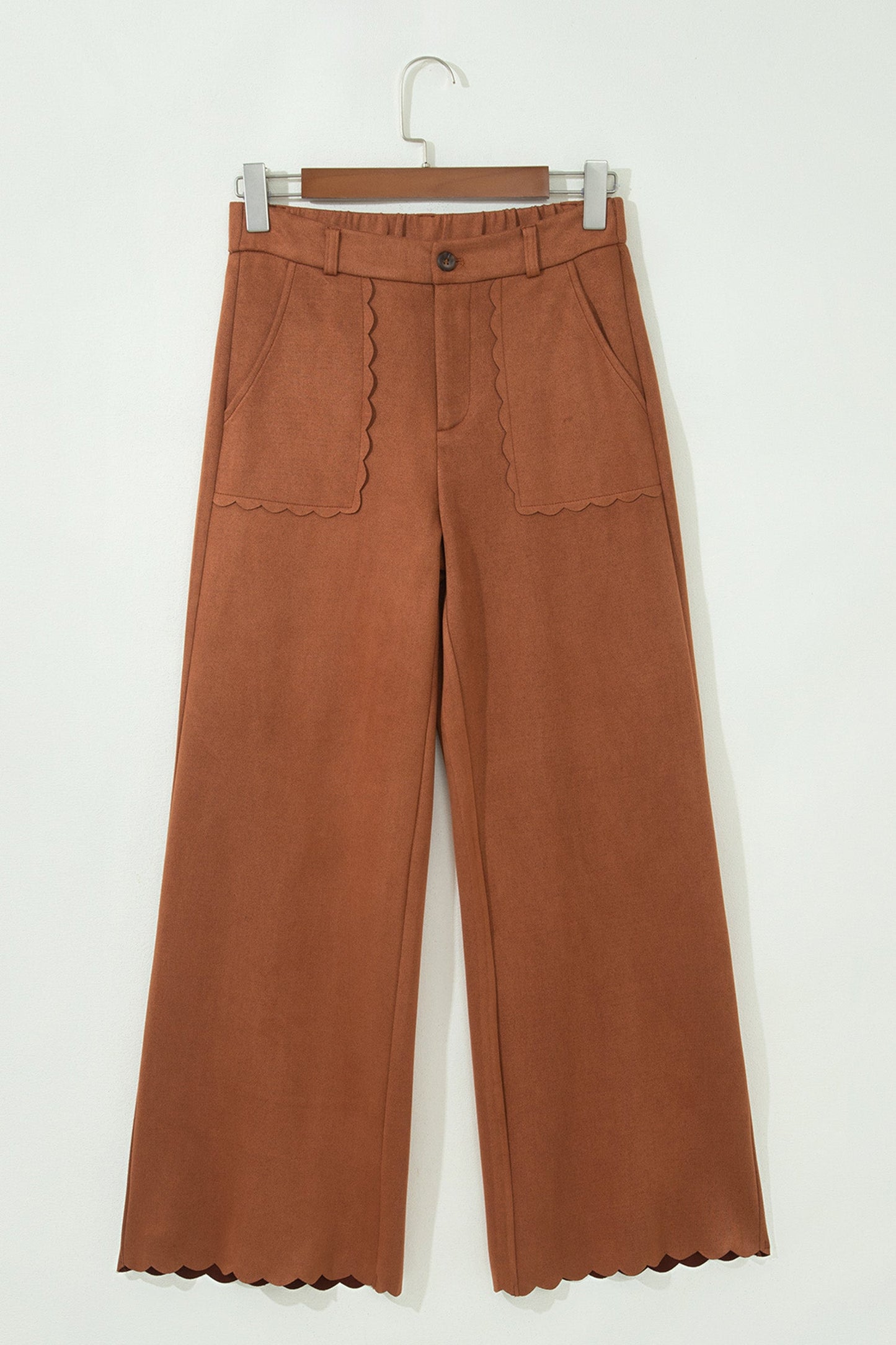 Saddlewood Scallop Trim Pants