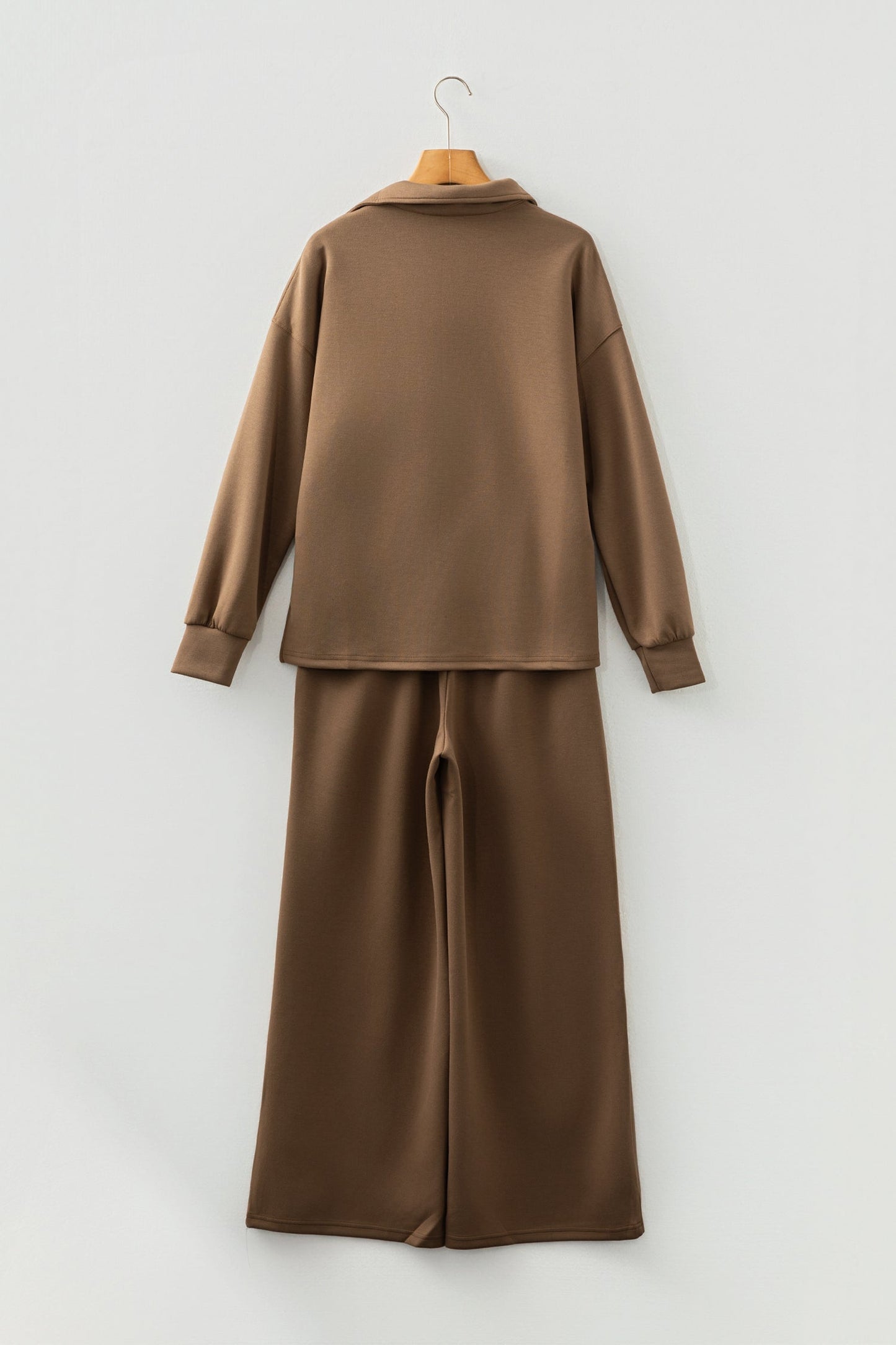 Effortless Elegance V-Neck Pants Set