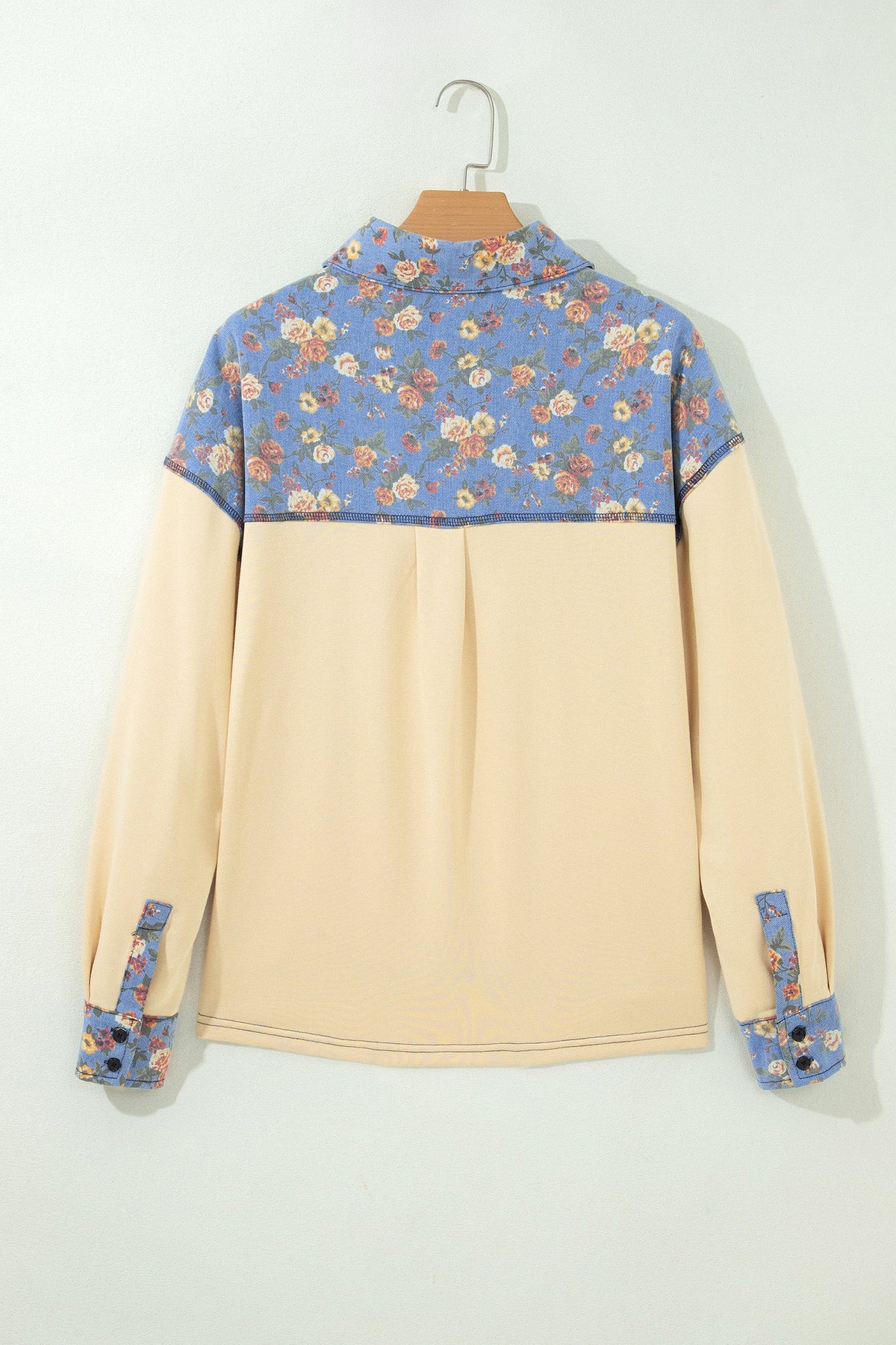Bluebell Denim & Floral Pullover