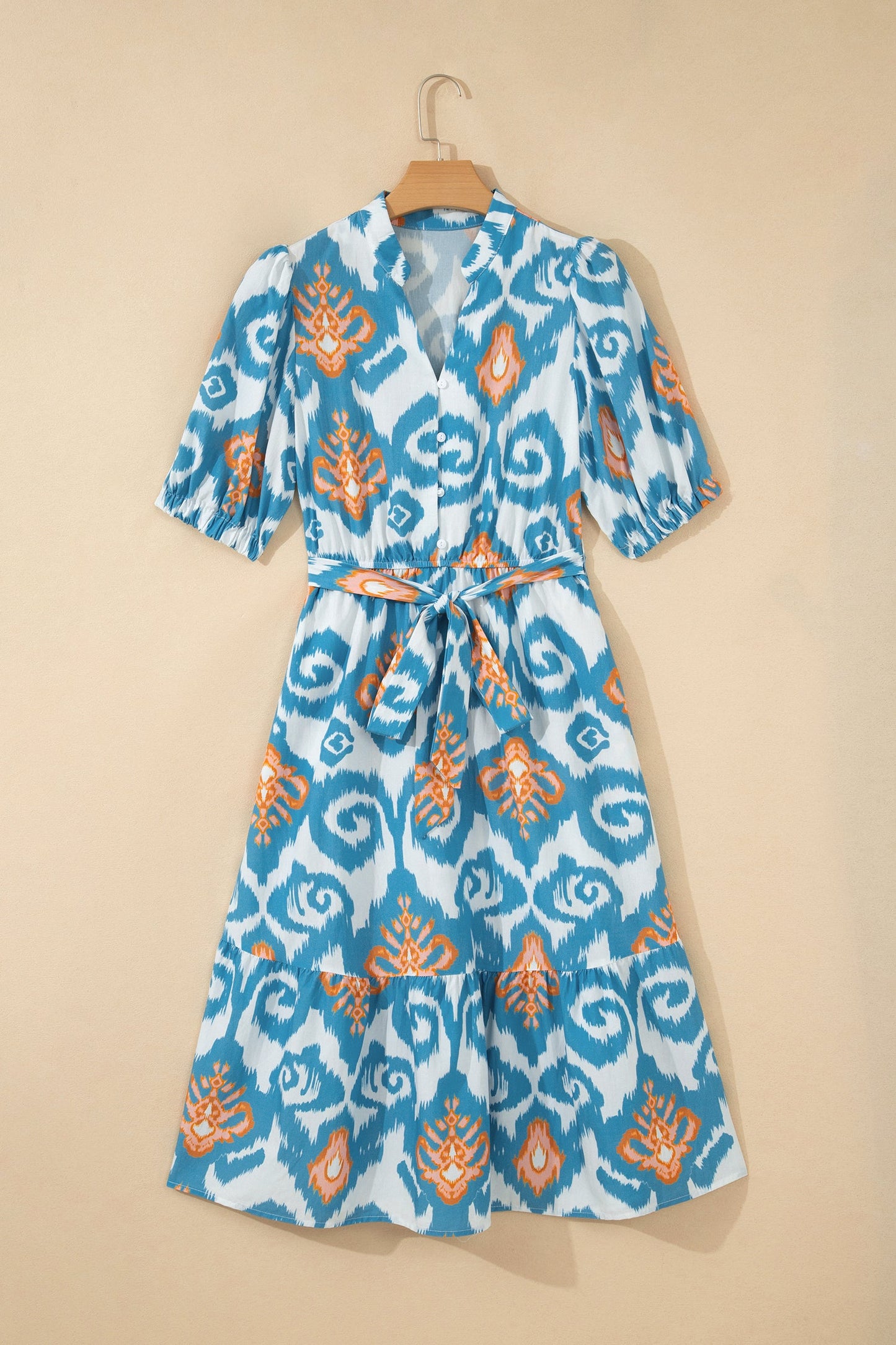 Desert Sky Boho Midi Dress