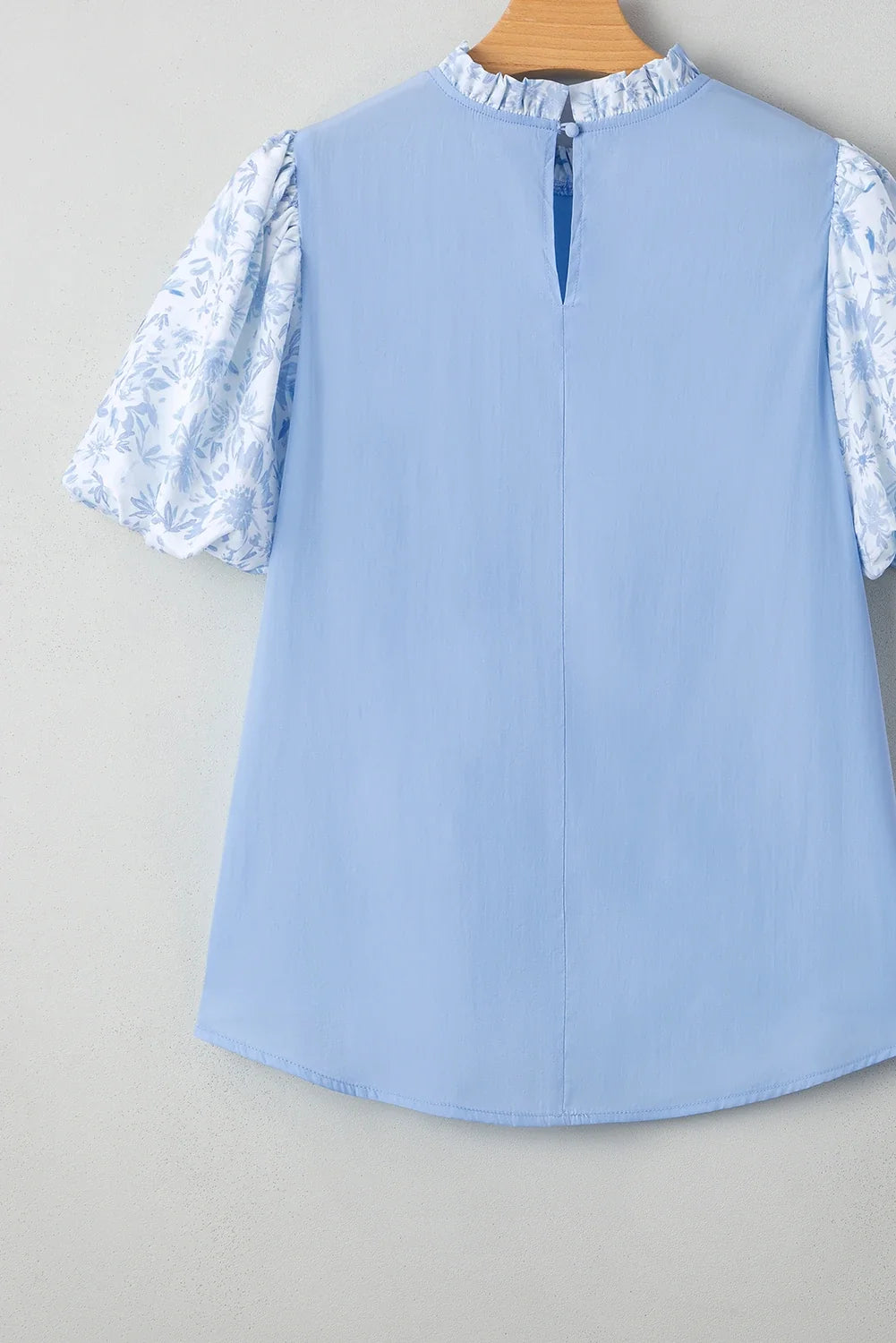 Bluebell Lace Puff Sleeve Blouse