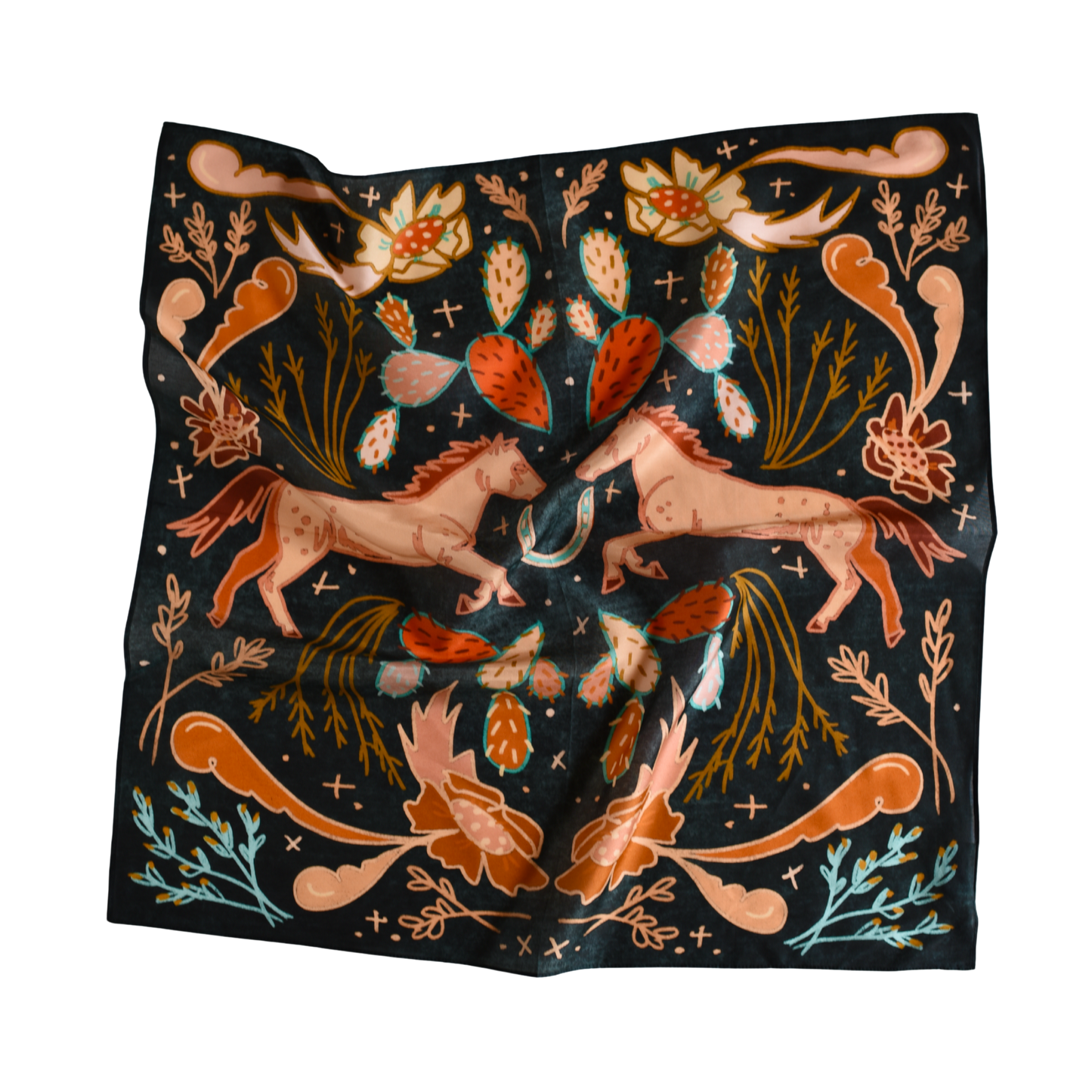 Wild Horse Prairies Silk & Tencel Wild Rag