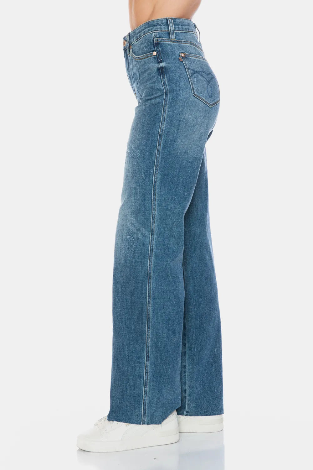 Bridle & Bone™ High-Waisted Tummy Control Straight Leg Jeans | Judy Blue