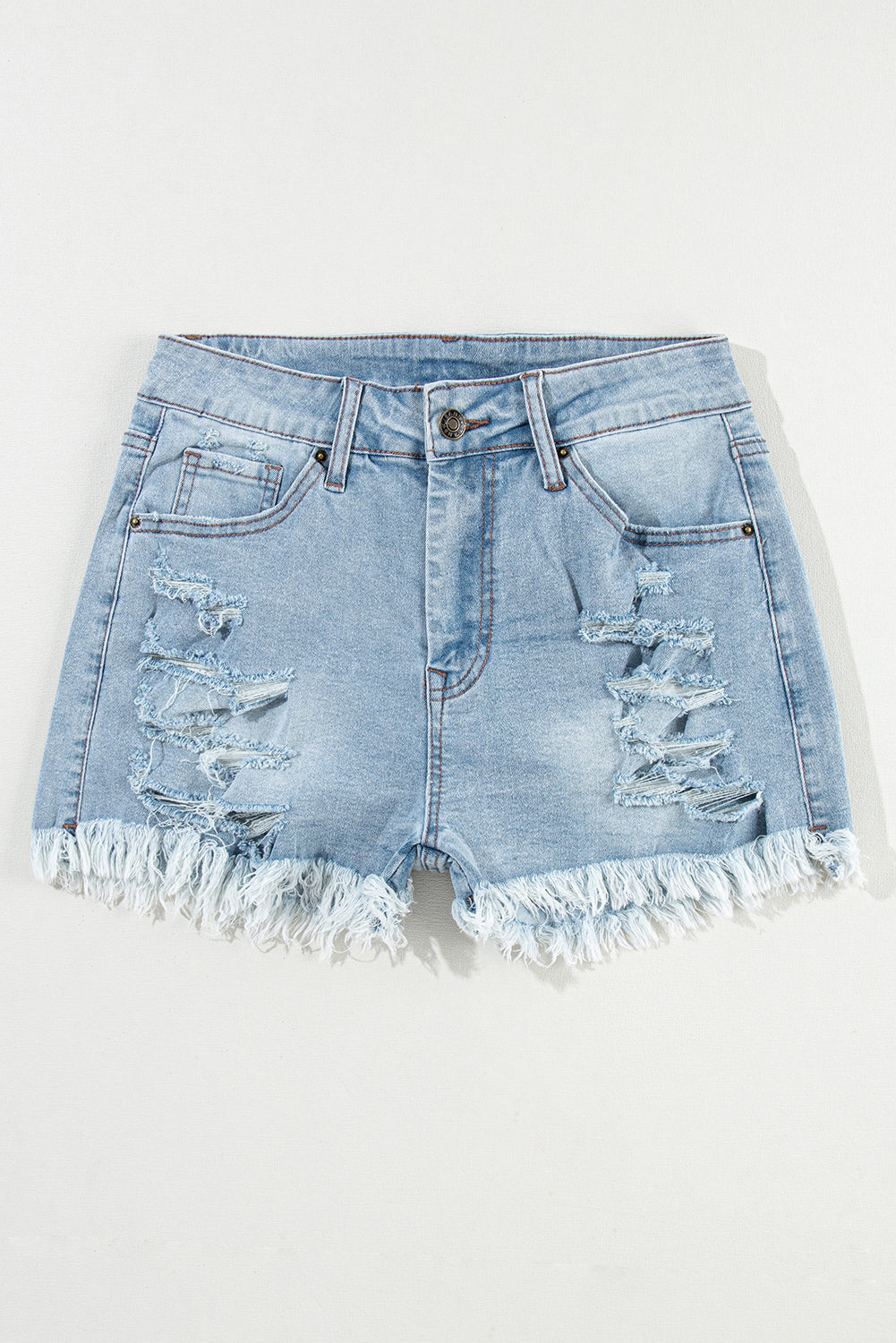 River Days Distressed Denim Shorts