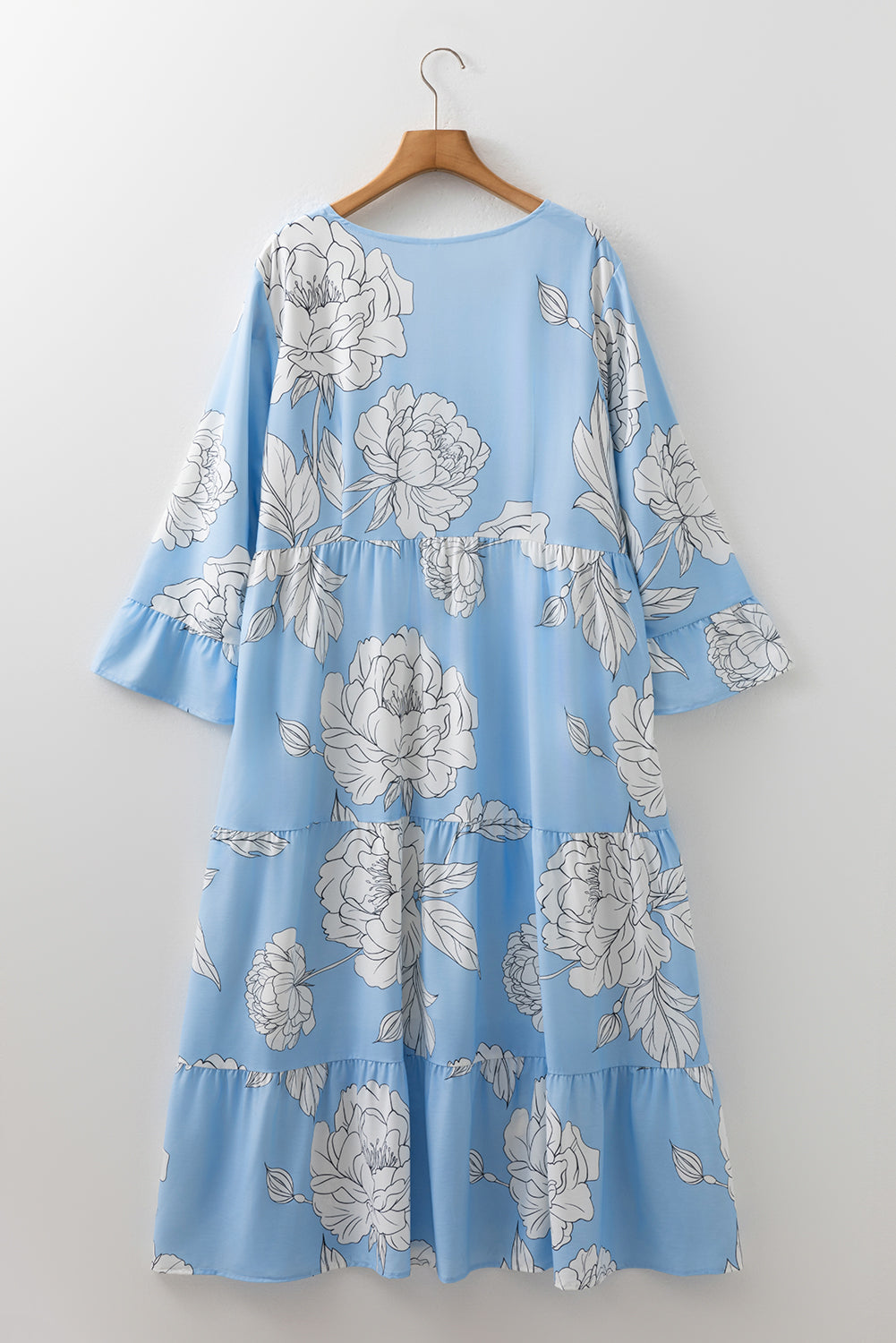 Bluebell Meadow Floral Maxi Dress
