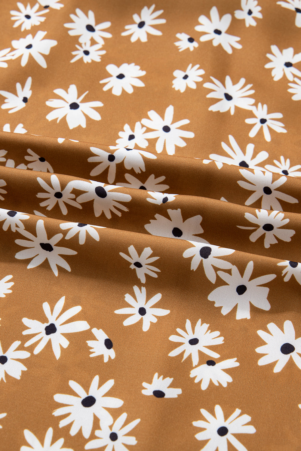 Golden Meadow Floral Dress
