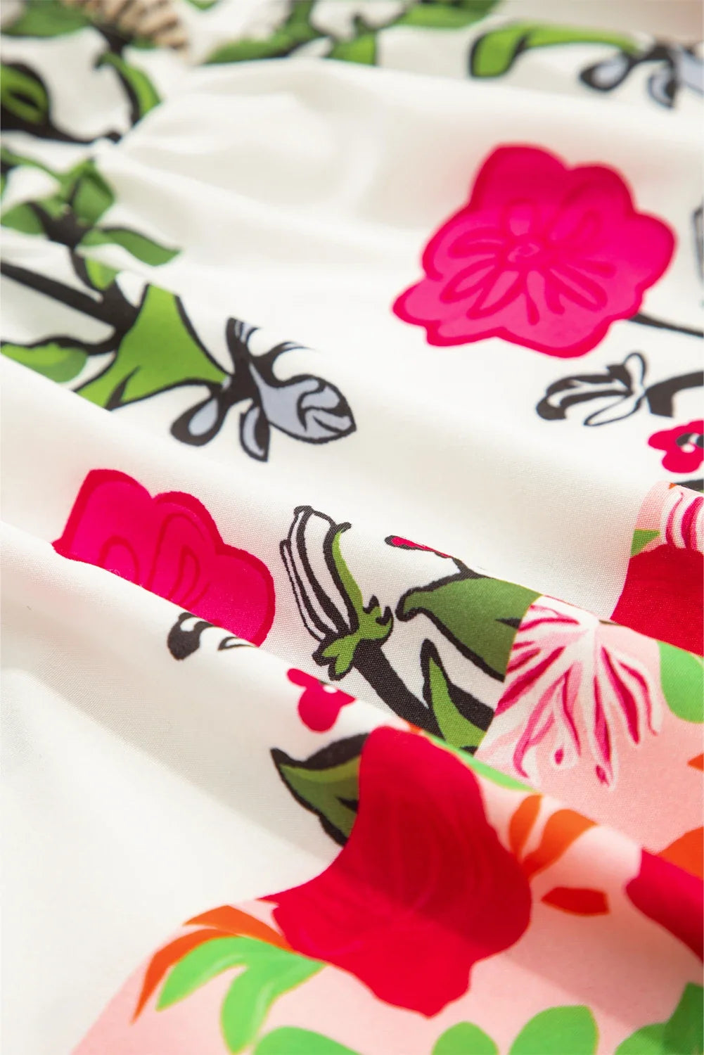 Wildflower Ribbon Flutter Blouse