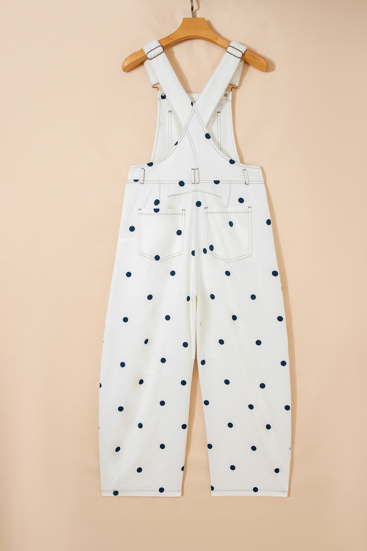 Prairie Dot Denim Overalls