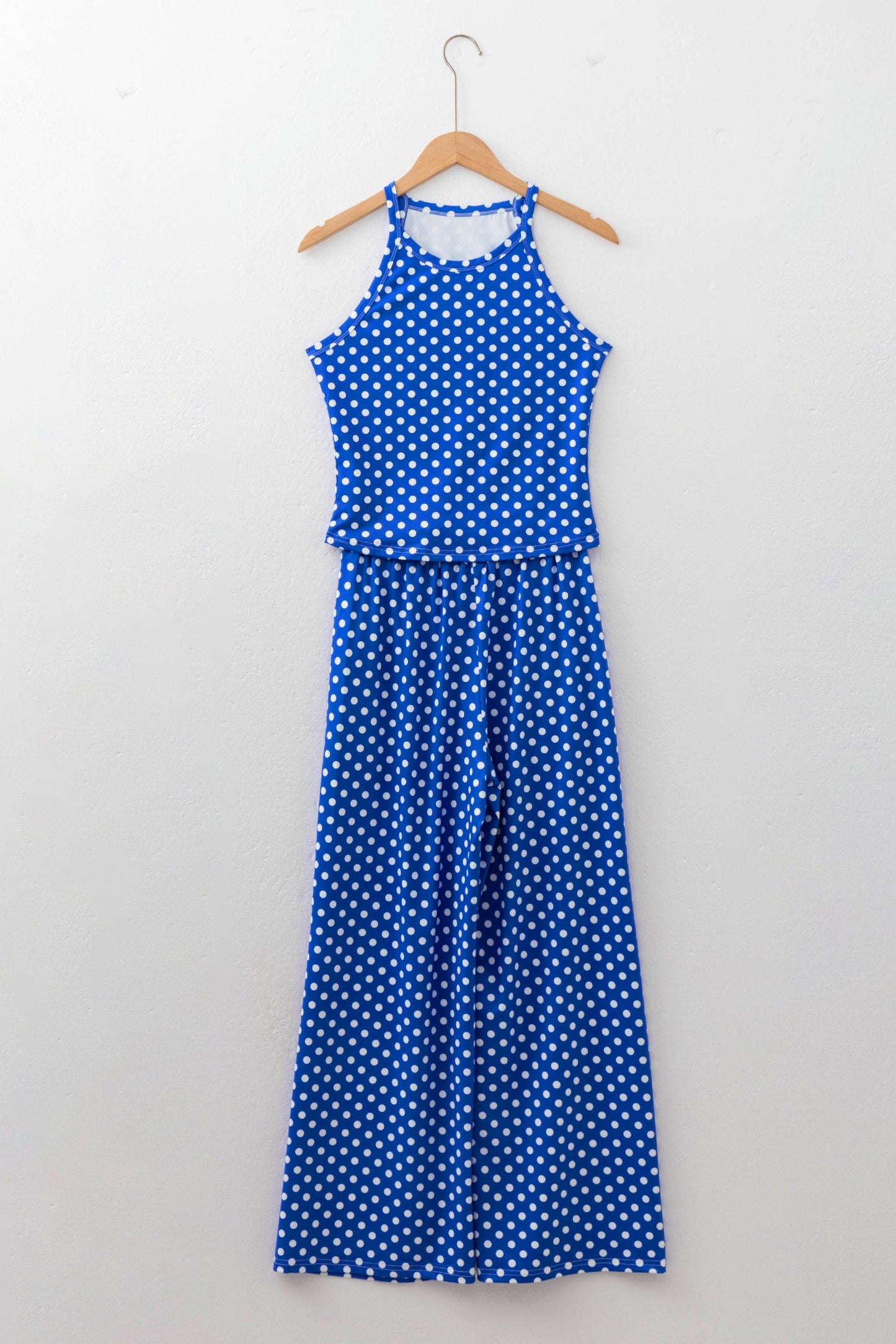 Blue Belle Polka Dot Pant Set