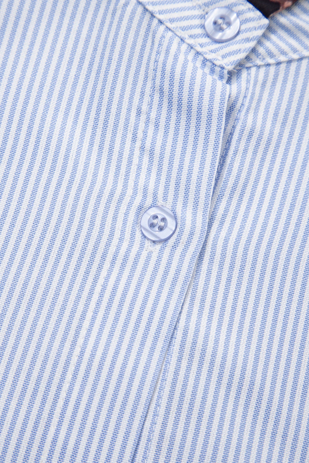 Blue Belle Leopard Ruffle Shirt
