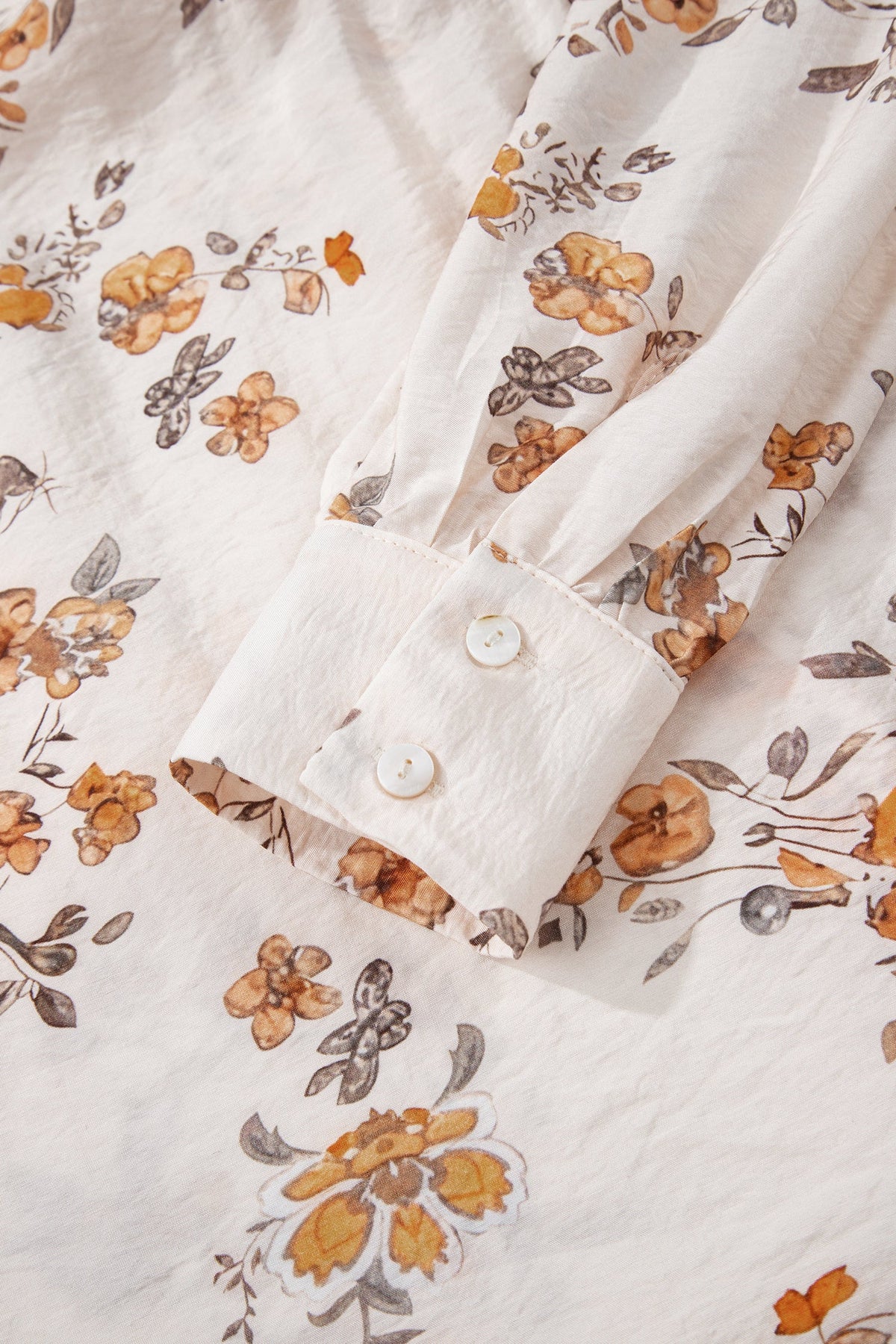 Prairie Rose Silky Floral Blouse