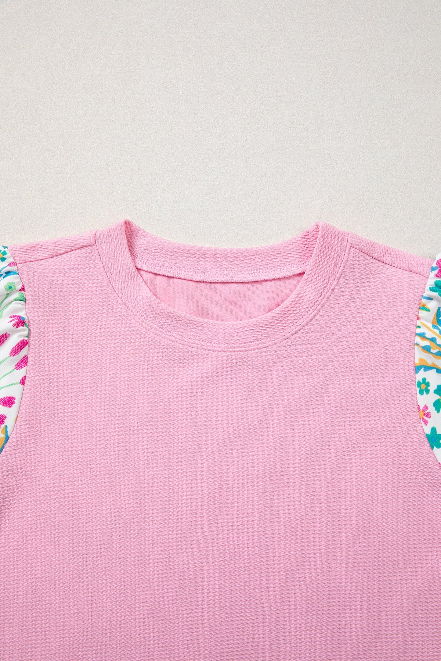 Wildflower Bubble Sleeve Top