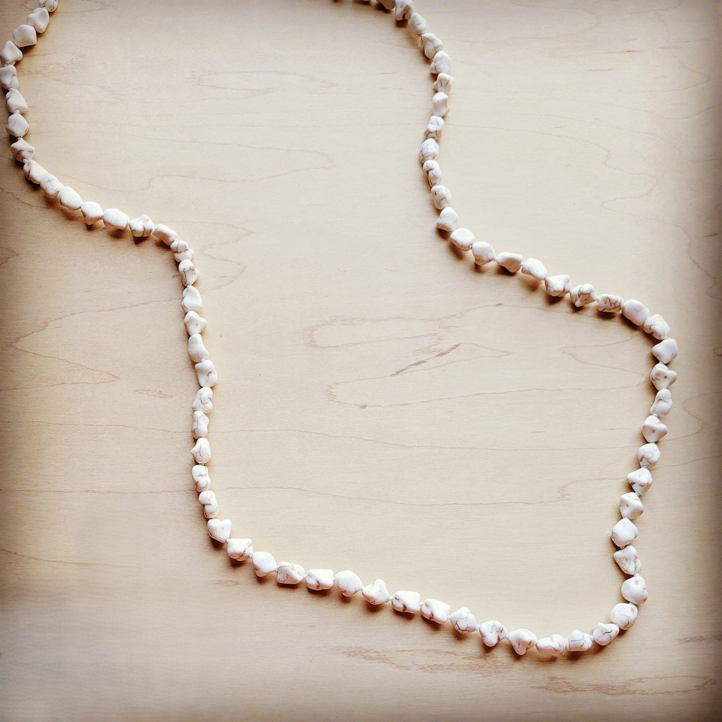 The Ivory Trail Howlite Layering Necklace