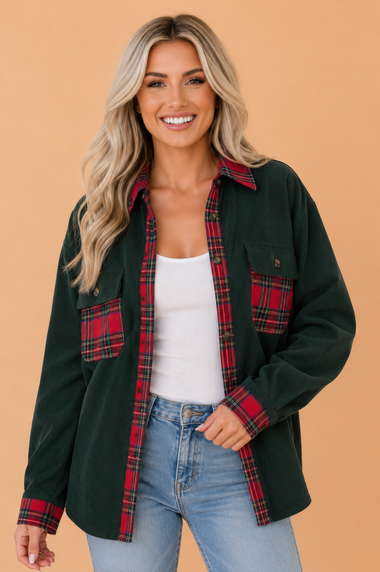 The Pine Creek Plaid Shacket