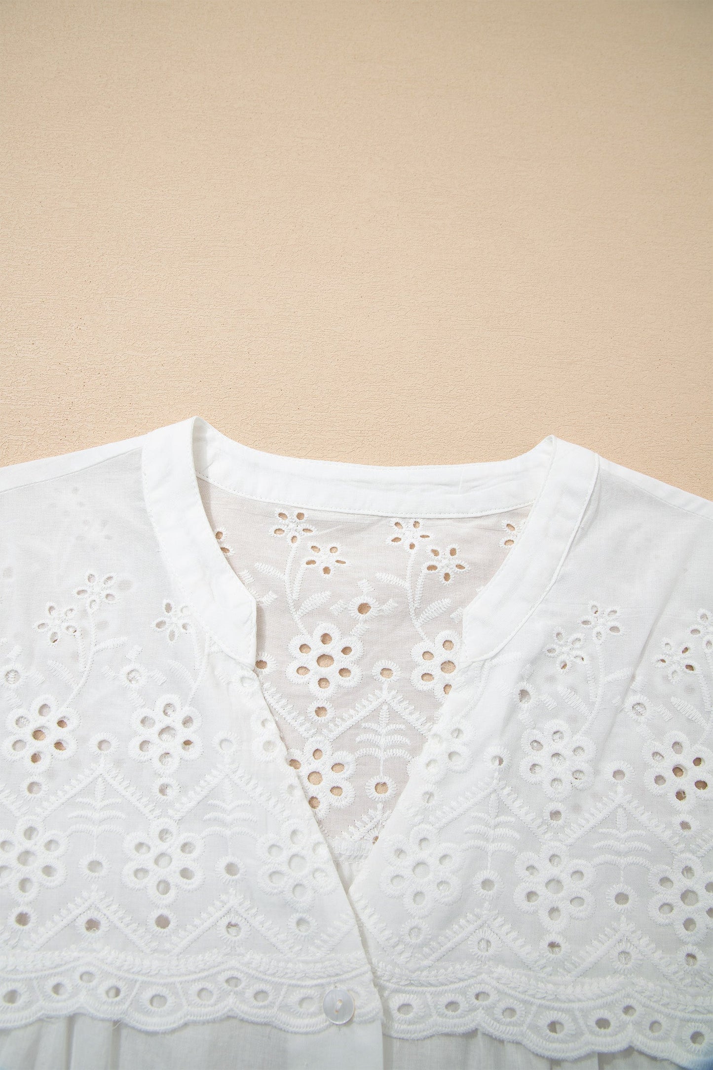 Southern Grace Eyelet Blouse