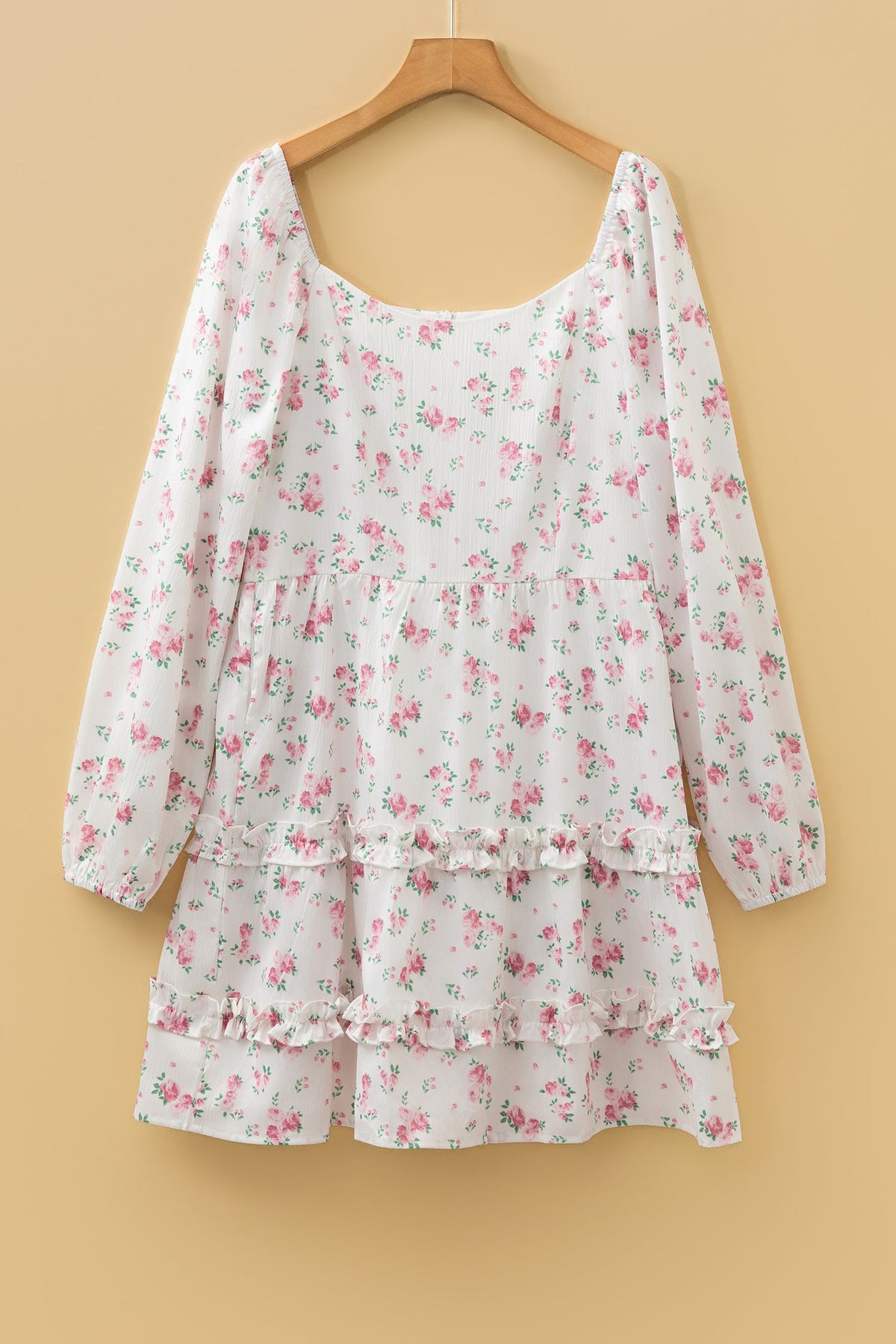 Wildflower Romance Ruffle Mini Dress