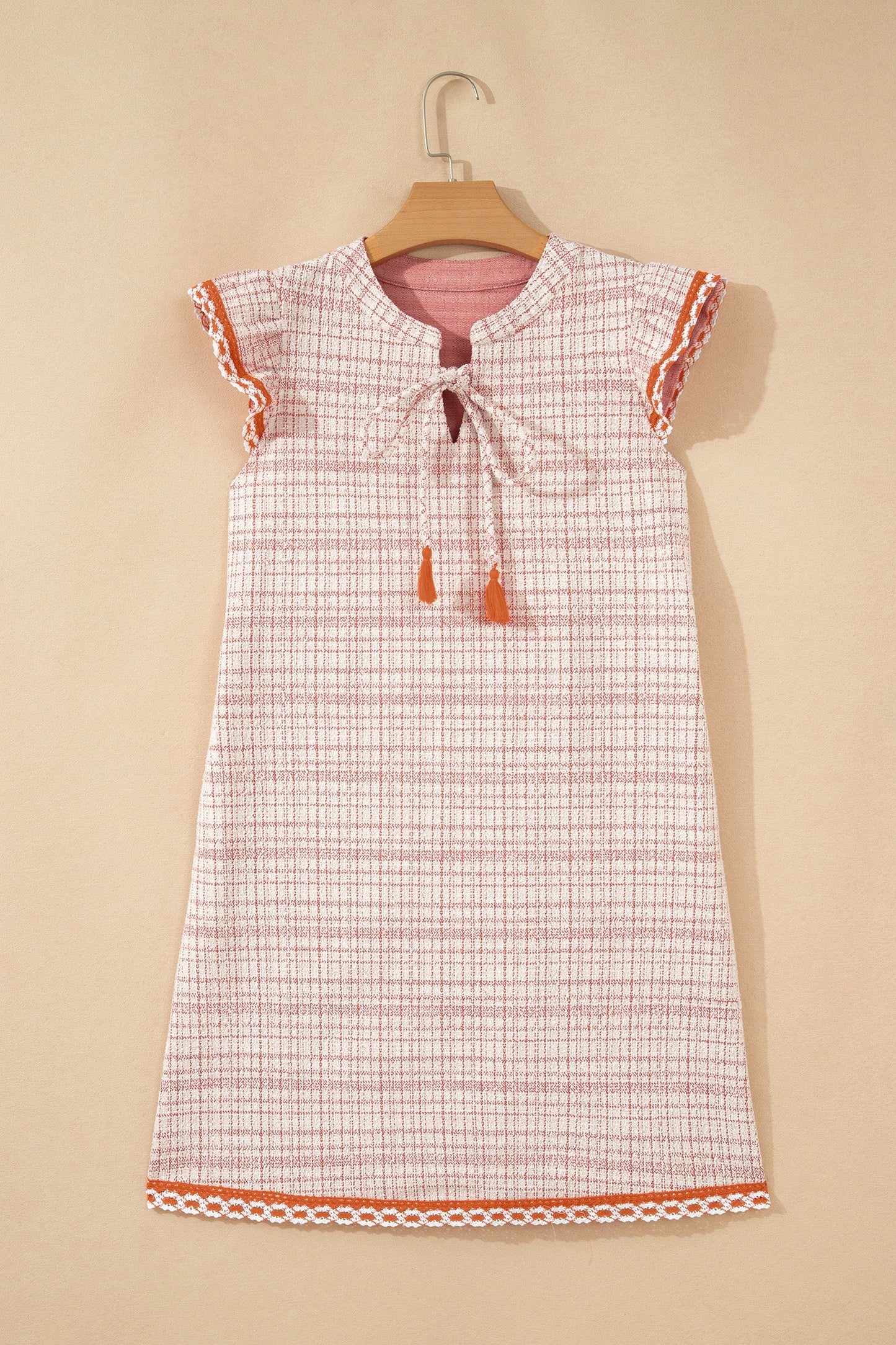 Sweet Magnolia Plaid Mini Dress