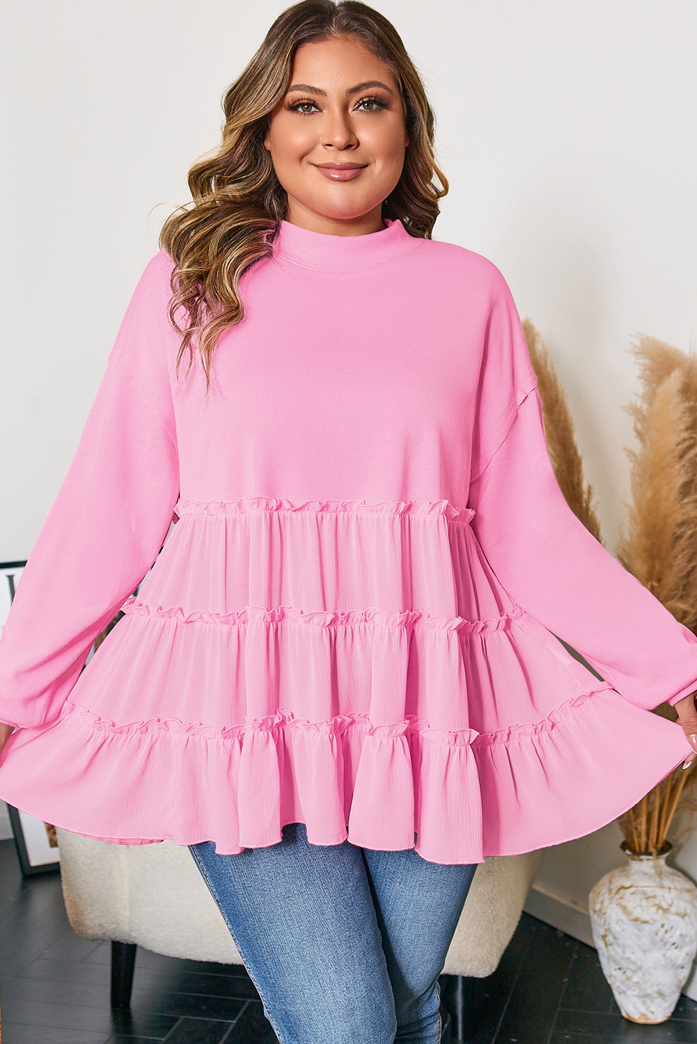 Darling Days Tiered Ruffle Top