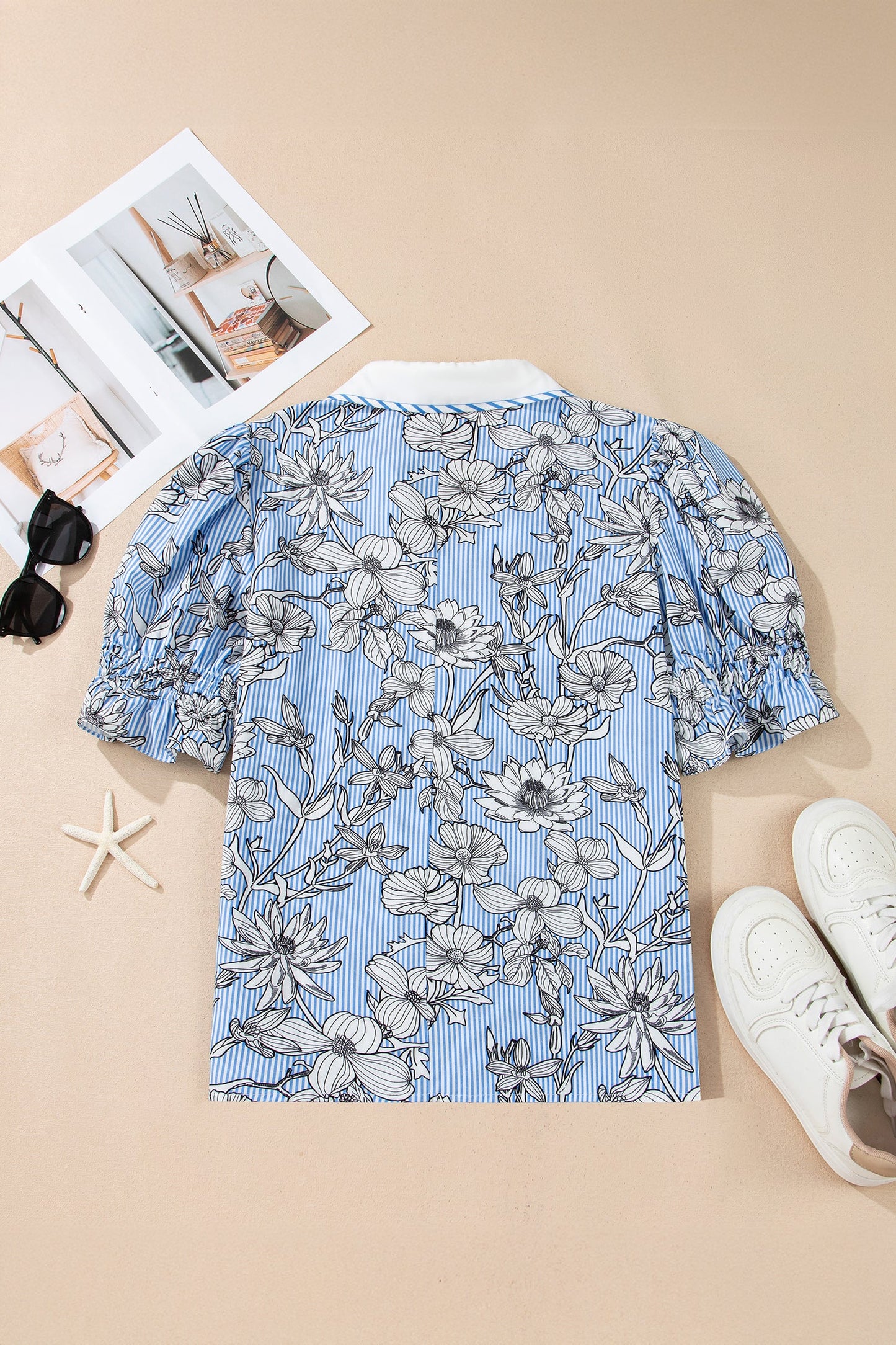 Bluebell Ranch Floral Blouse