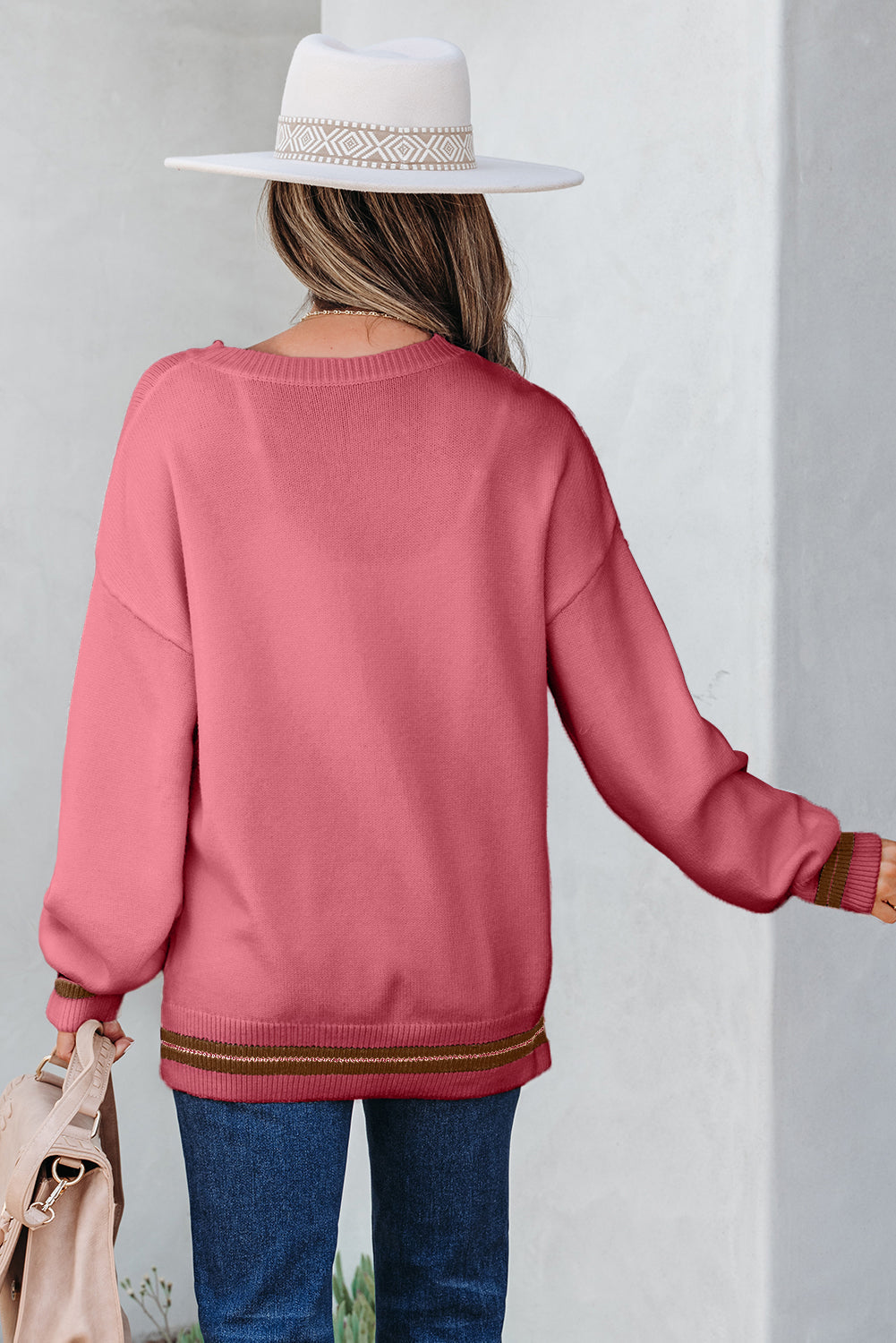 See You Cowboy Embroidered Sweater