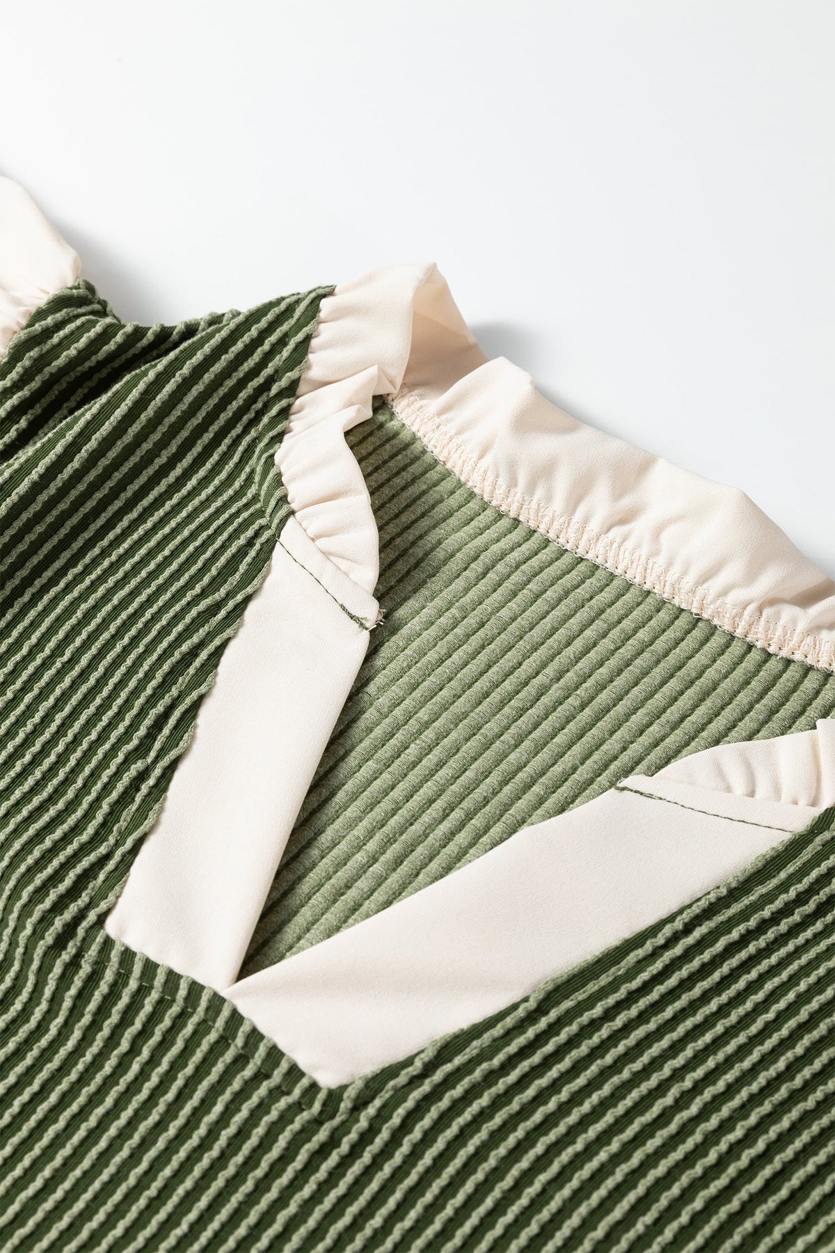 Ranch Day Contrast Ribbed Top