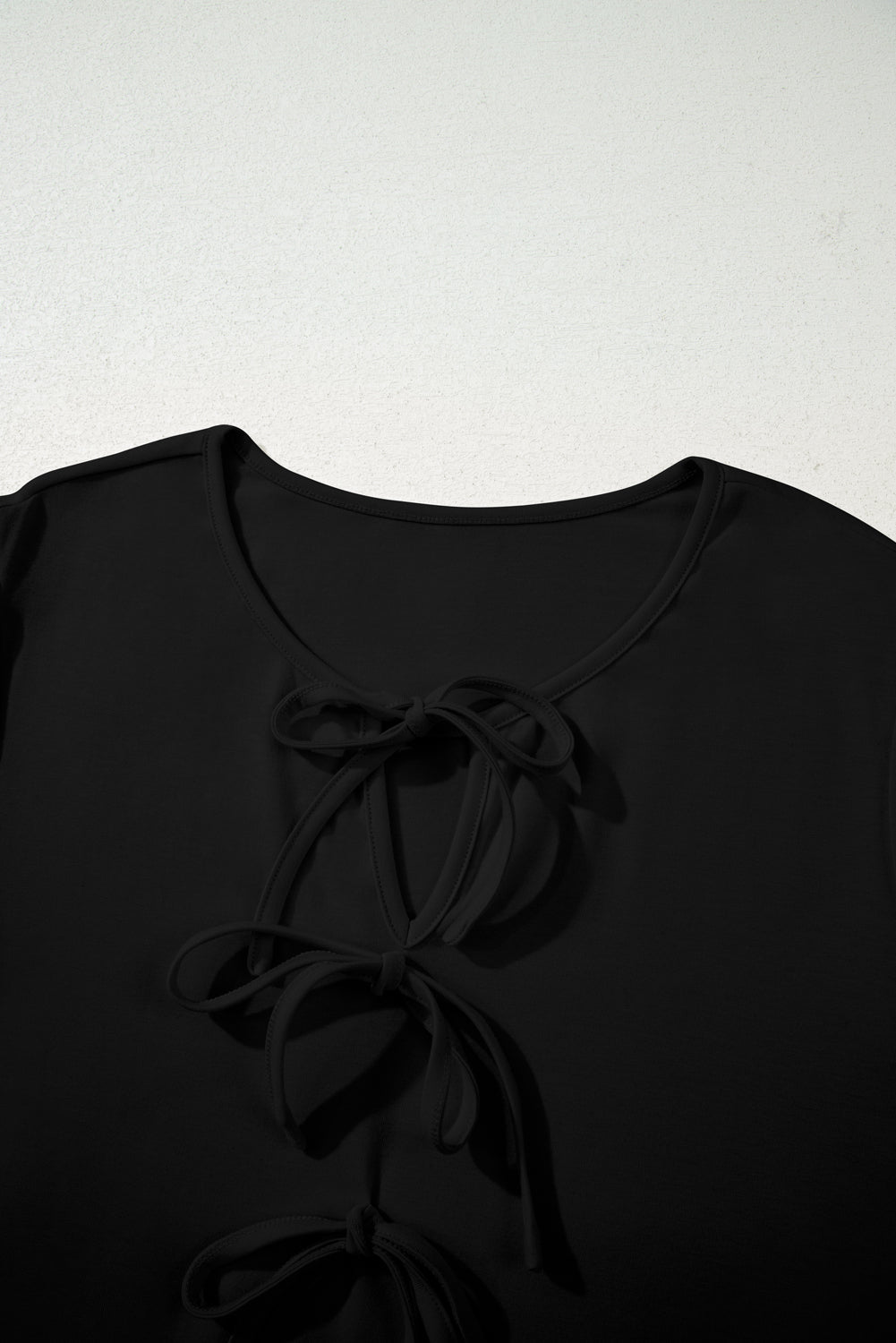 The Black Bow Curves Blouse