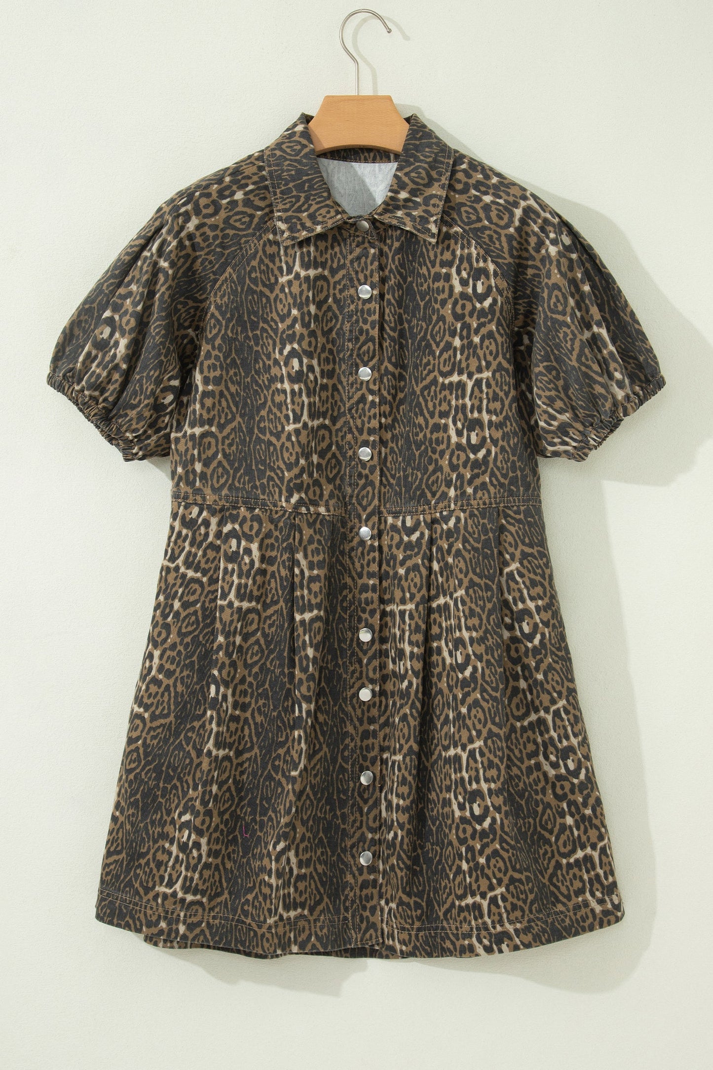 Wildwood Leopard Mini Dress