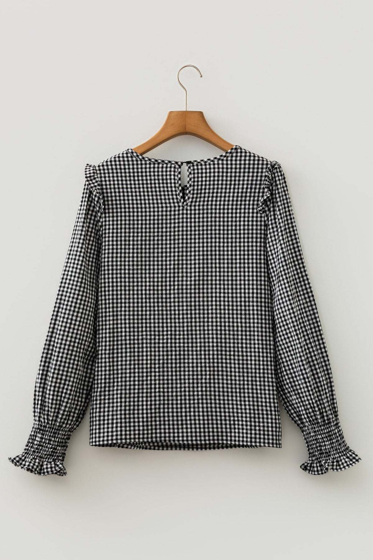 The Sunday Social Gingham Blouse