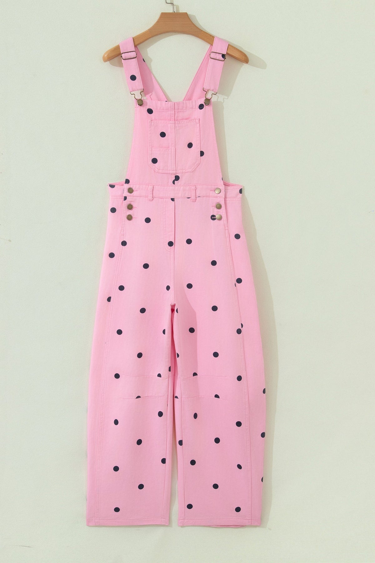 Prairie Dot Denim Overalls