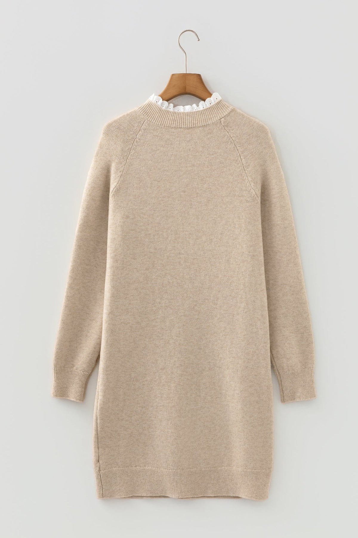 Prairie Lace Sweater Dress