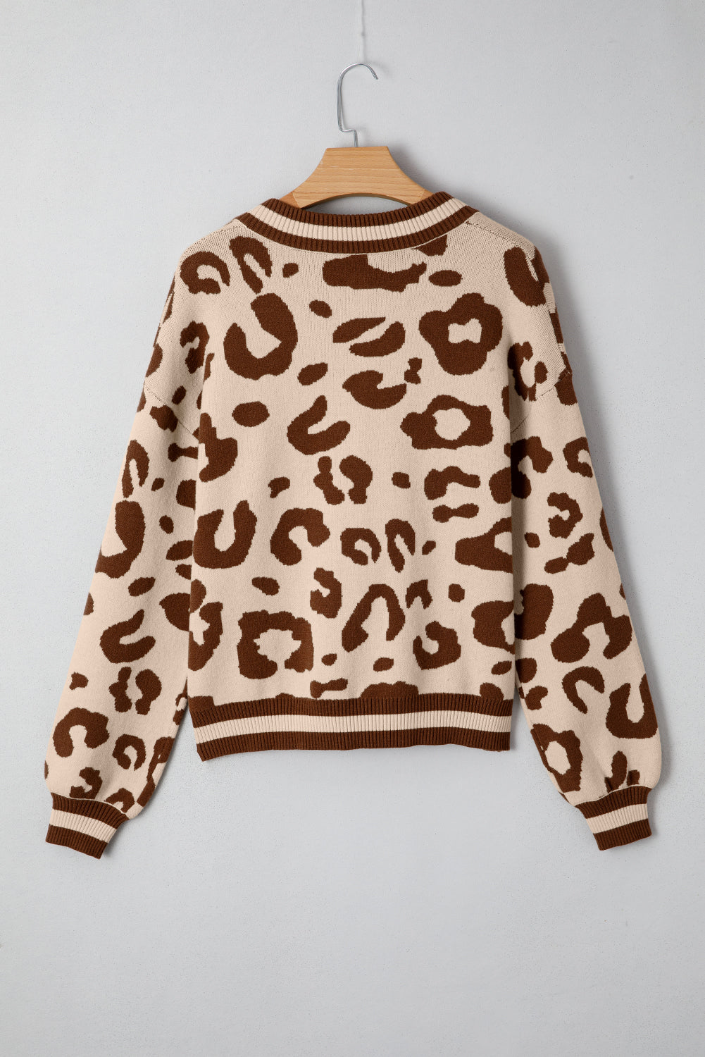 Wild at Heart Leopard Knit Sweater
