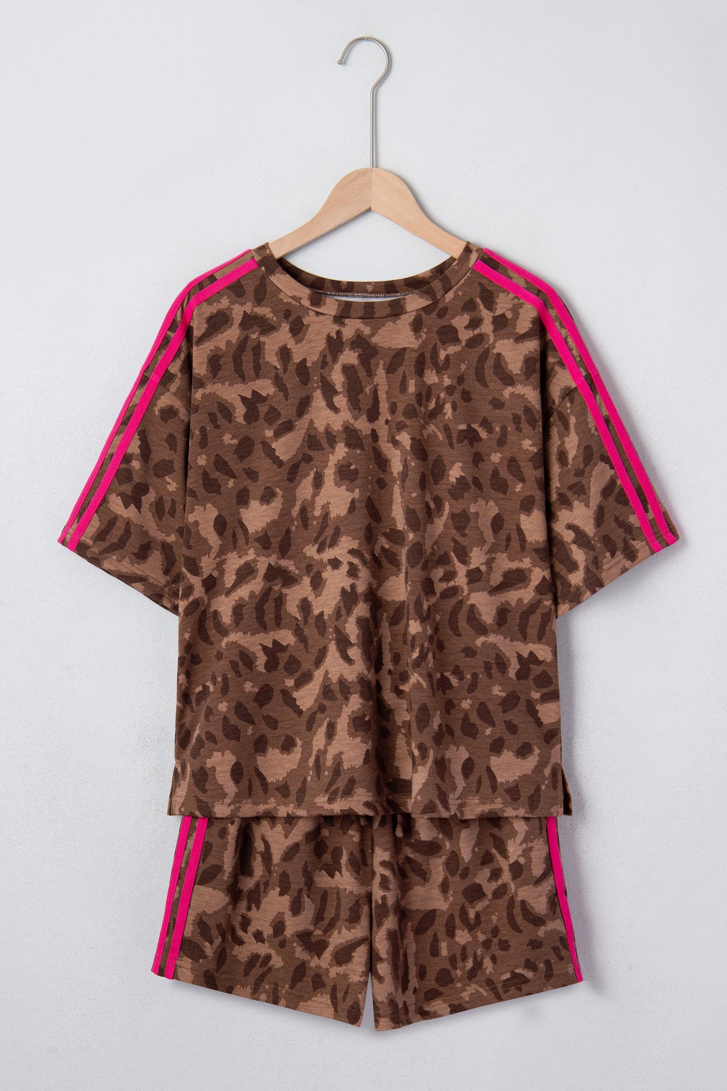 Wild Side Leopard Short Set