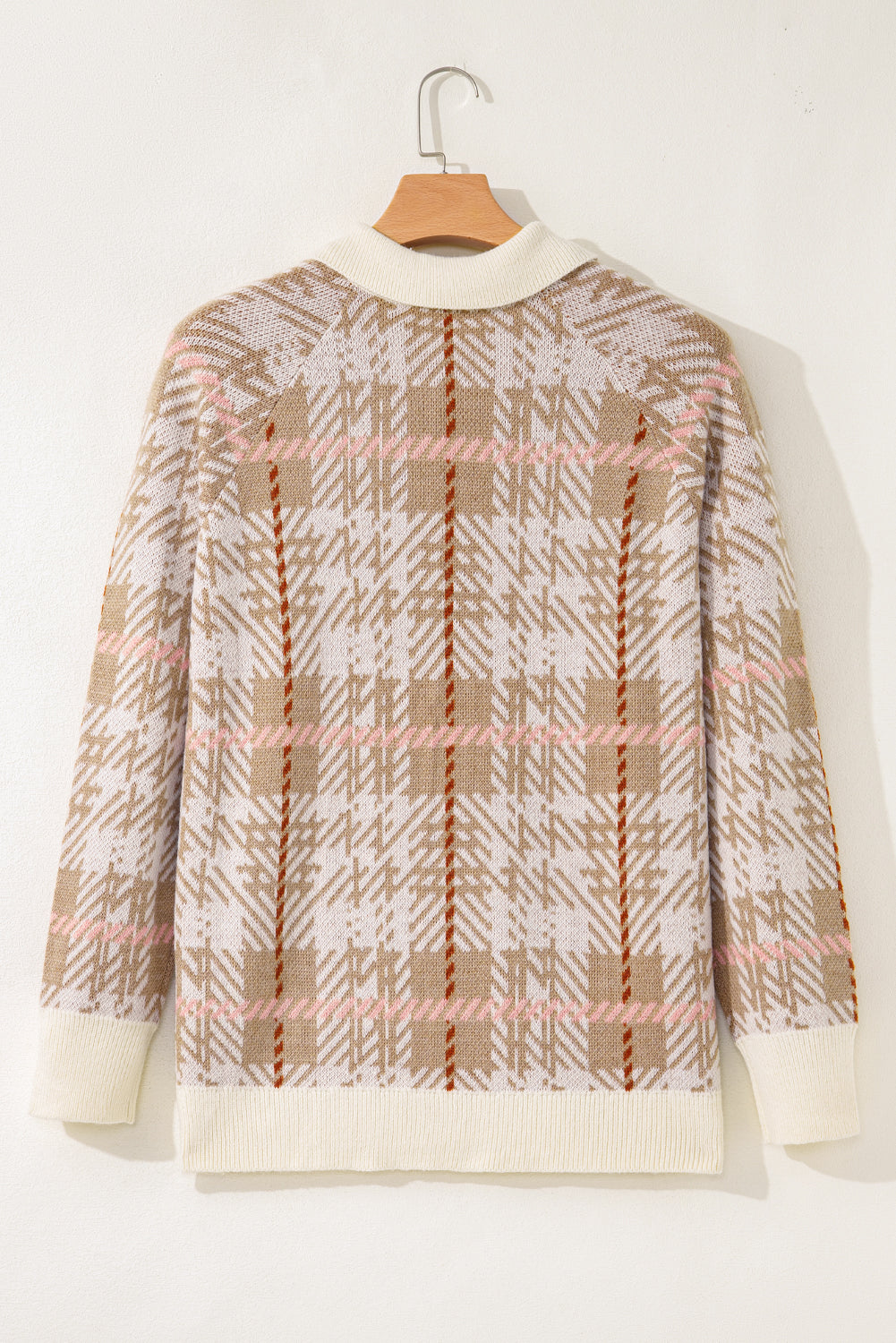 Autumn Ranch Plaid Cardigan